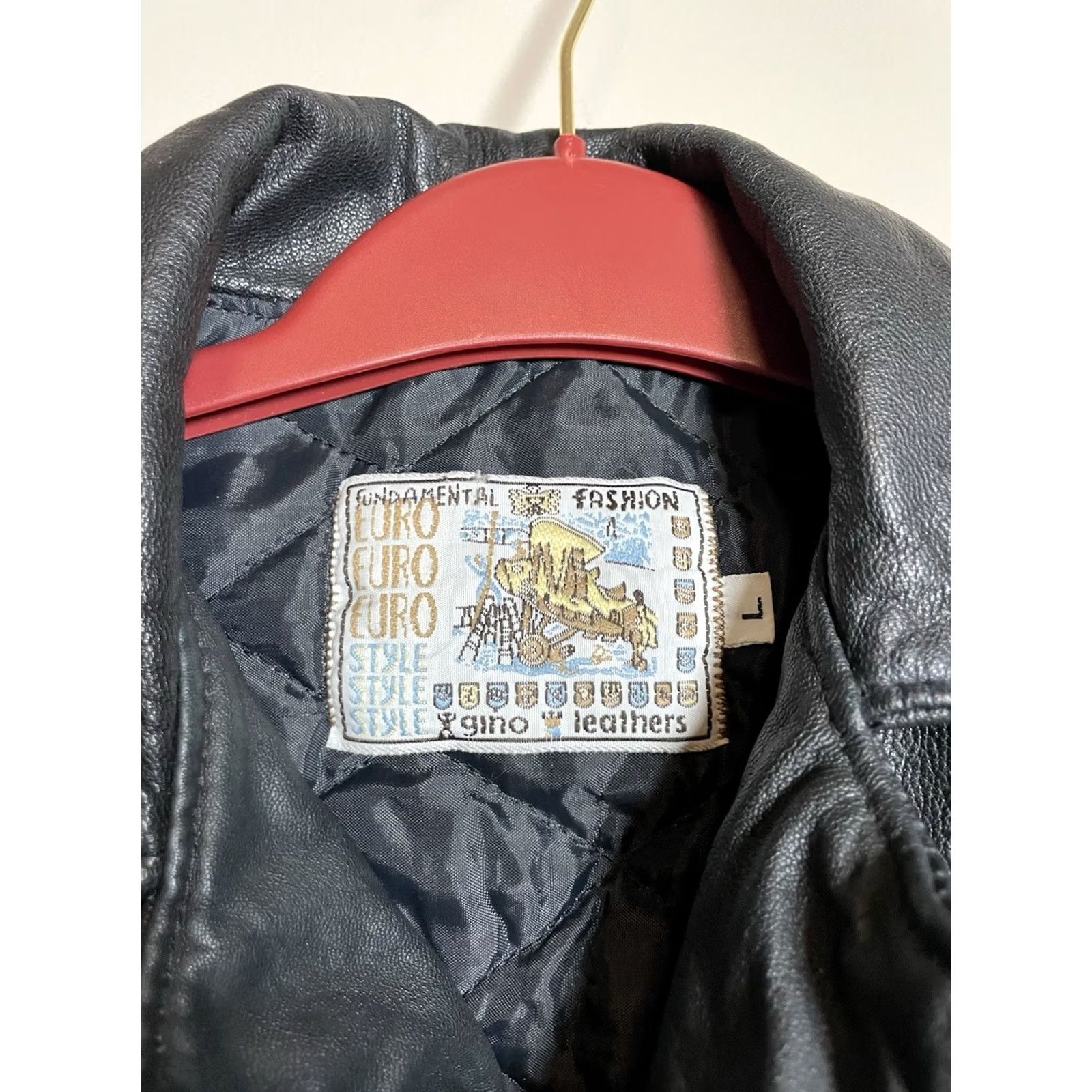 Vintage VINTAGE Gino Leather Jacket Women's L Bomber Jacket Black Leather Long Sleeve Zip Casual Travel Fall Winter Spring Size L / US 10 / IT 46 - 5 Thumbnail