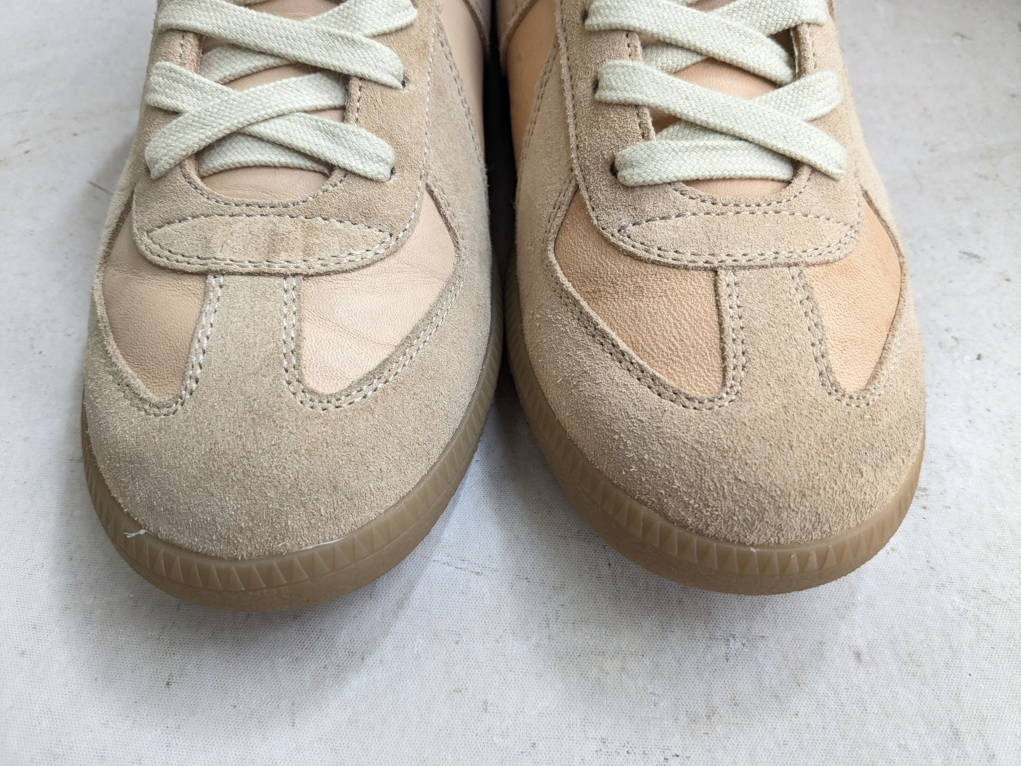 Maison Margiela Maison Margiela GAT Replica Brown 8 41 Low Top Suede Size US 8 / EU 41 - 2 Thumbnail