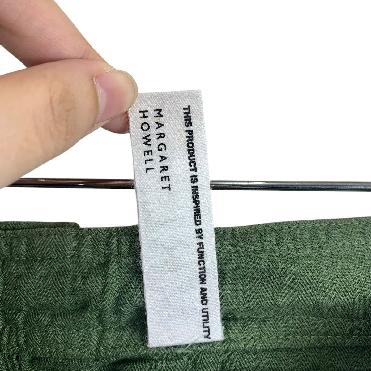 Margaret Howell MARGARET HOWELL Olive green cargo pants Size US 32 / EU 48 - 20 Thumbnail