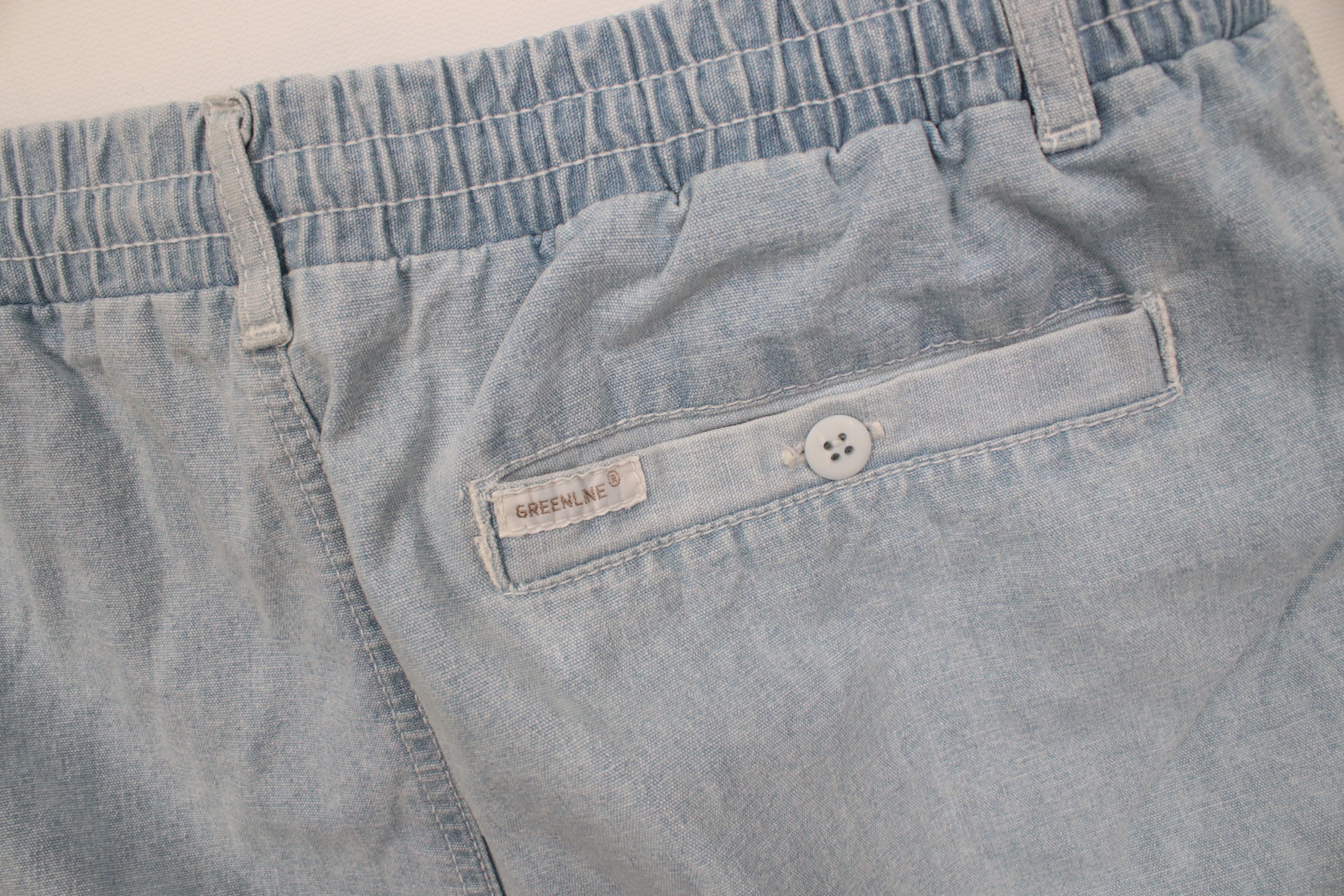 Vintage Vintage 90s Streetwear Denim Above Knee Utility Shorts Size US 34 / EU 50 - 14 Thumbnail