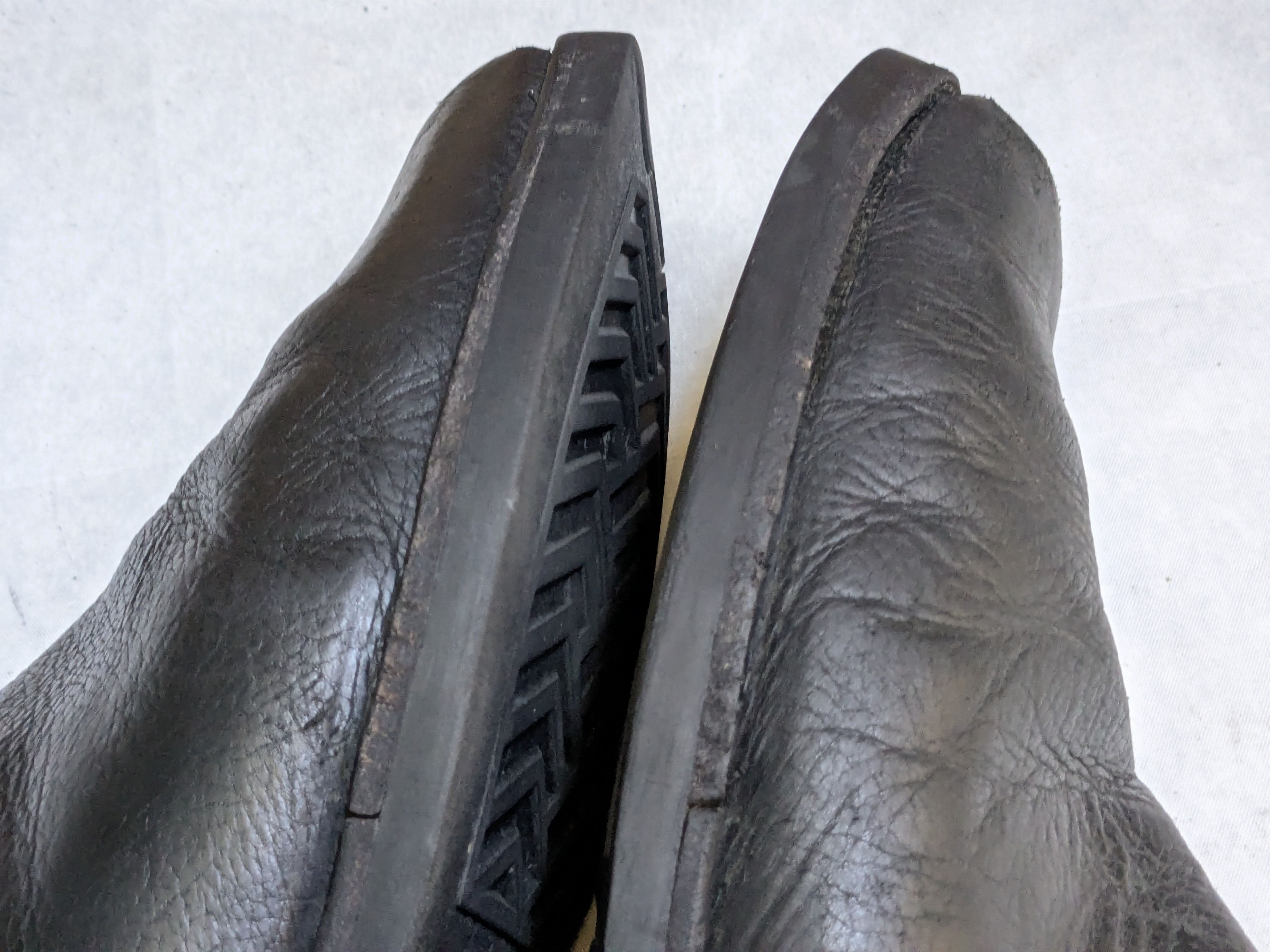 Frye Frye Harness Boots Black 13 D Back Zip Leather Size US 13 / EU 46 - 9 Thumbnail