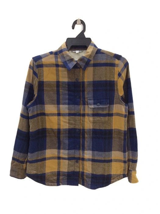 image of Uniqlo Plaid Tartan Shirt Button Up, Men's (Size Small)