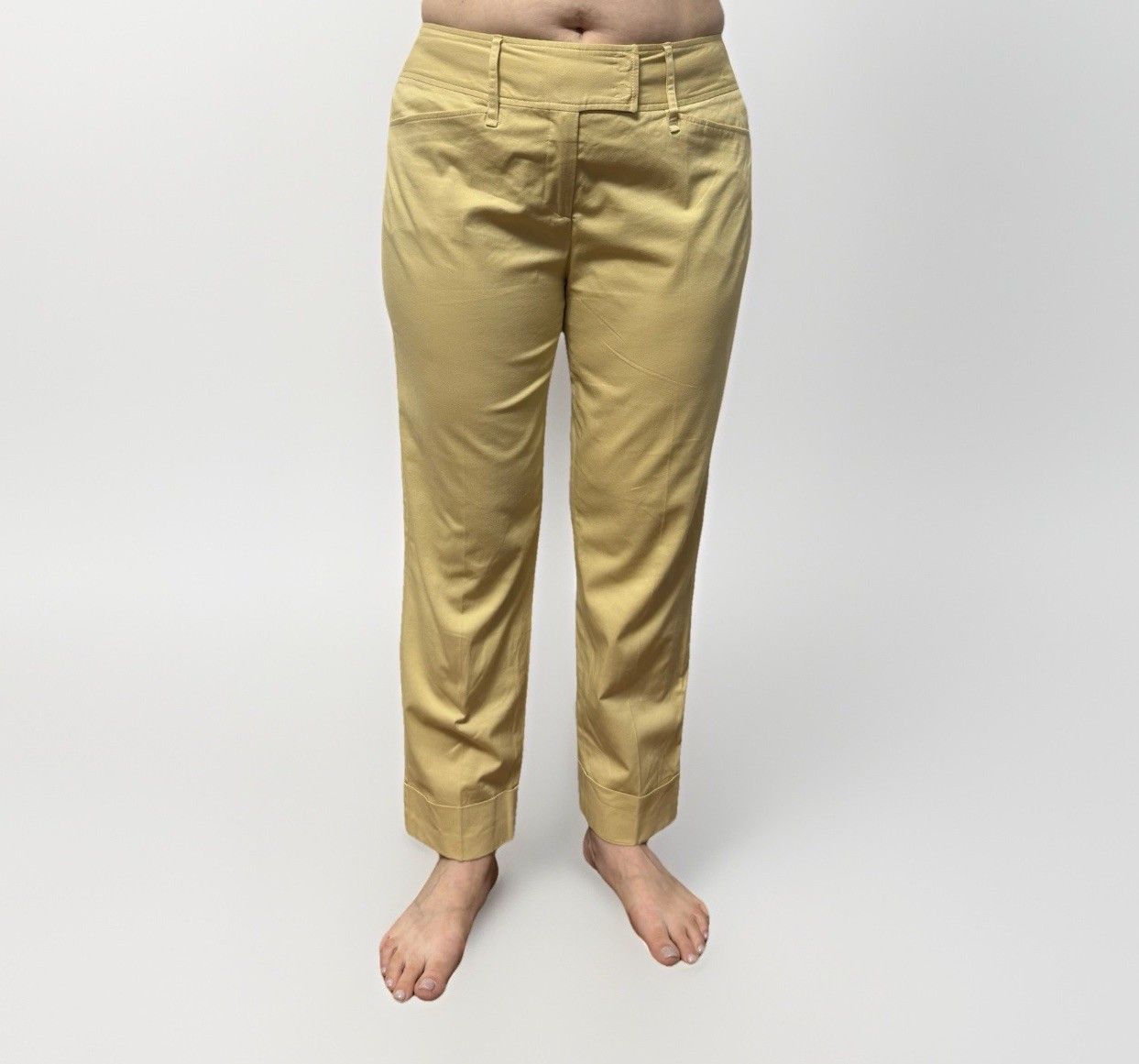 Dolce & Gabbana Dolce & Gabbana D&G Basic Chinos Cropped Pants Womens Size 28" / US 6 / IT 42 - 1 Thumbnail