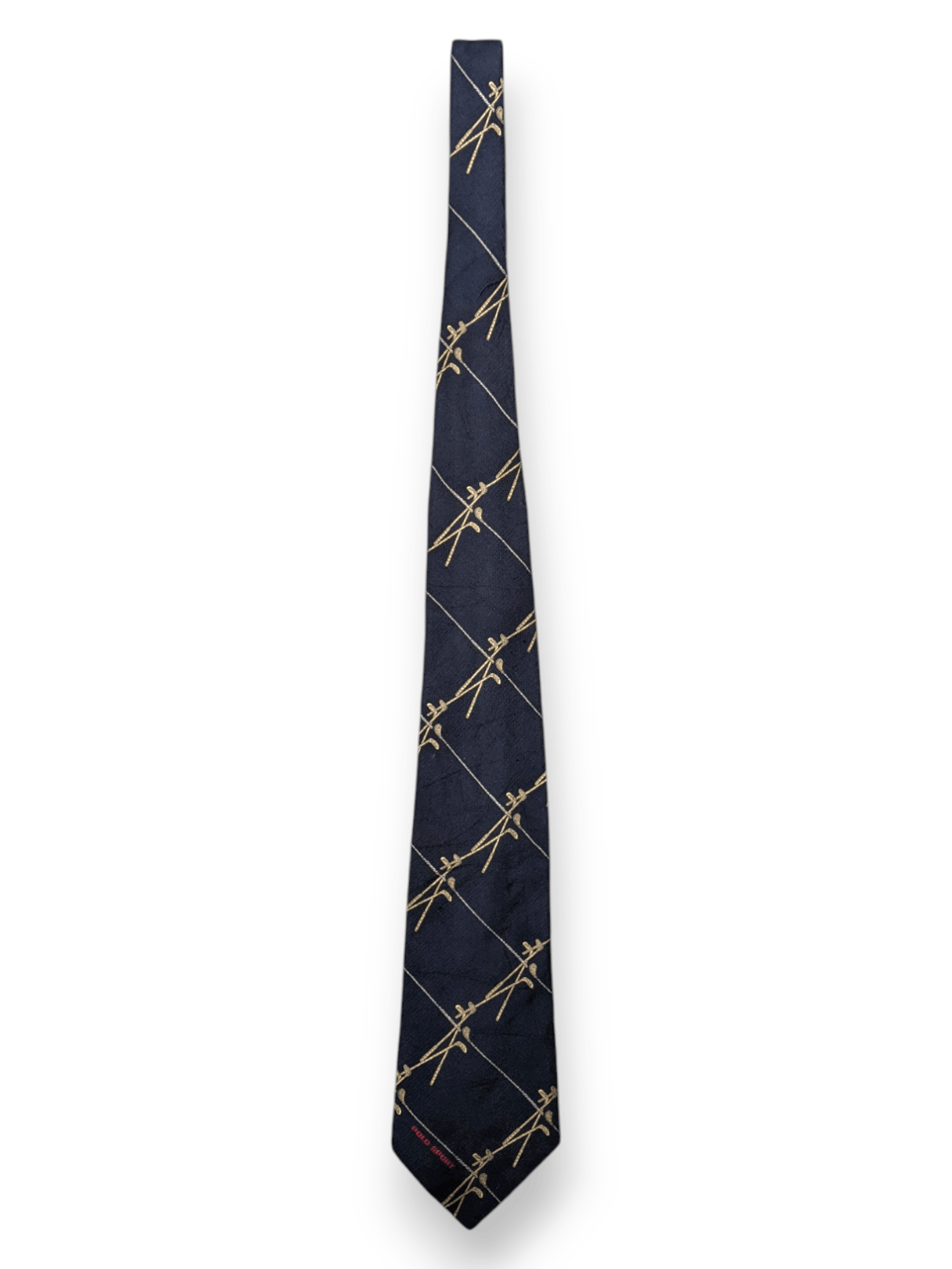 Polo Ralph Lauren Vintage Polo Sport by Ralph Lauren 100% Silk Rare Tie Size ONE SIZE - 3 Thumbnail