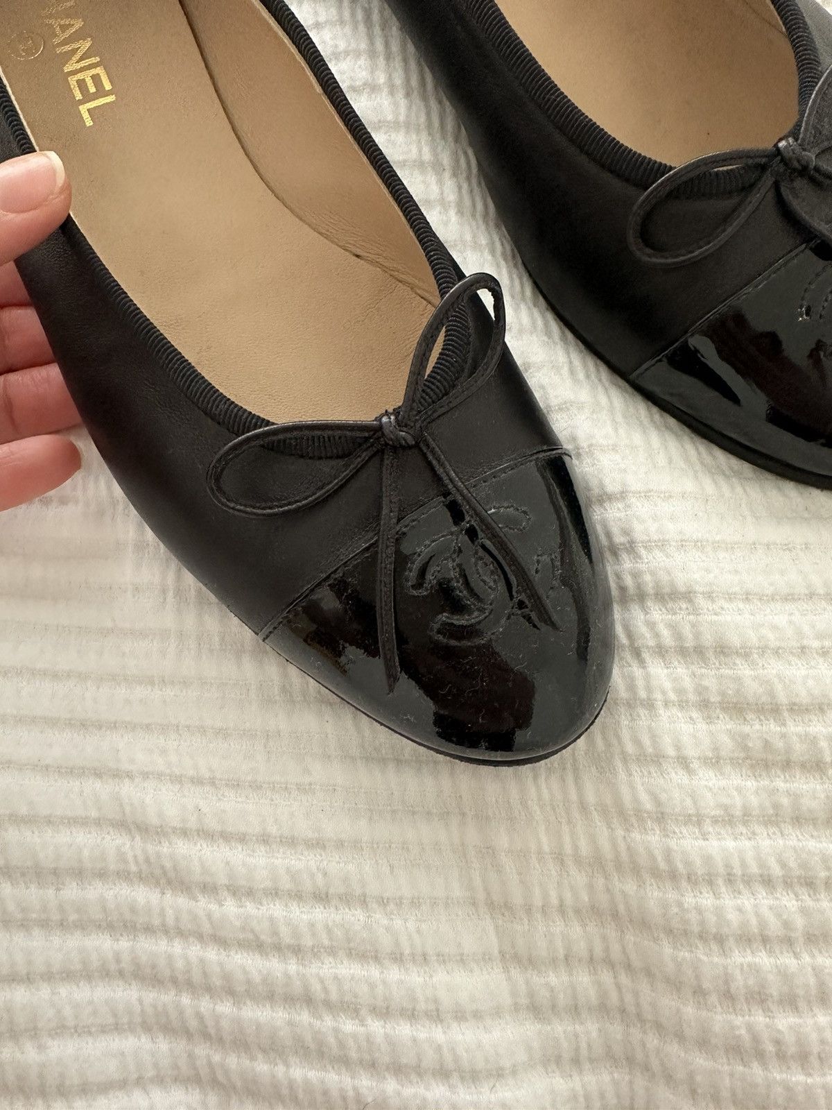 Chanel Chanel Ballet Flats Size US 10 / IT 40 - 4 Thumbnail