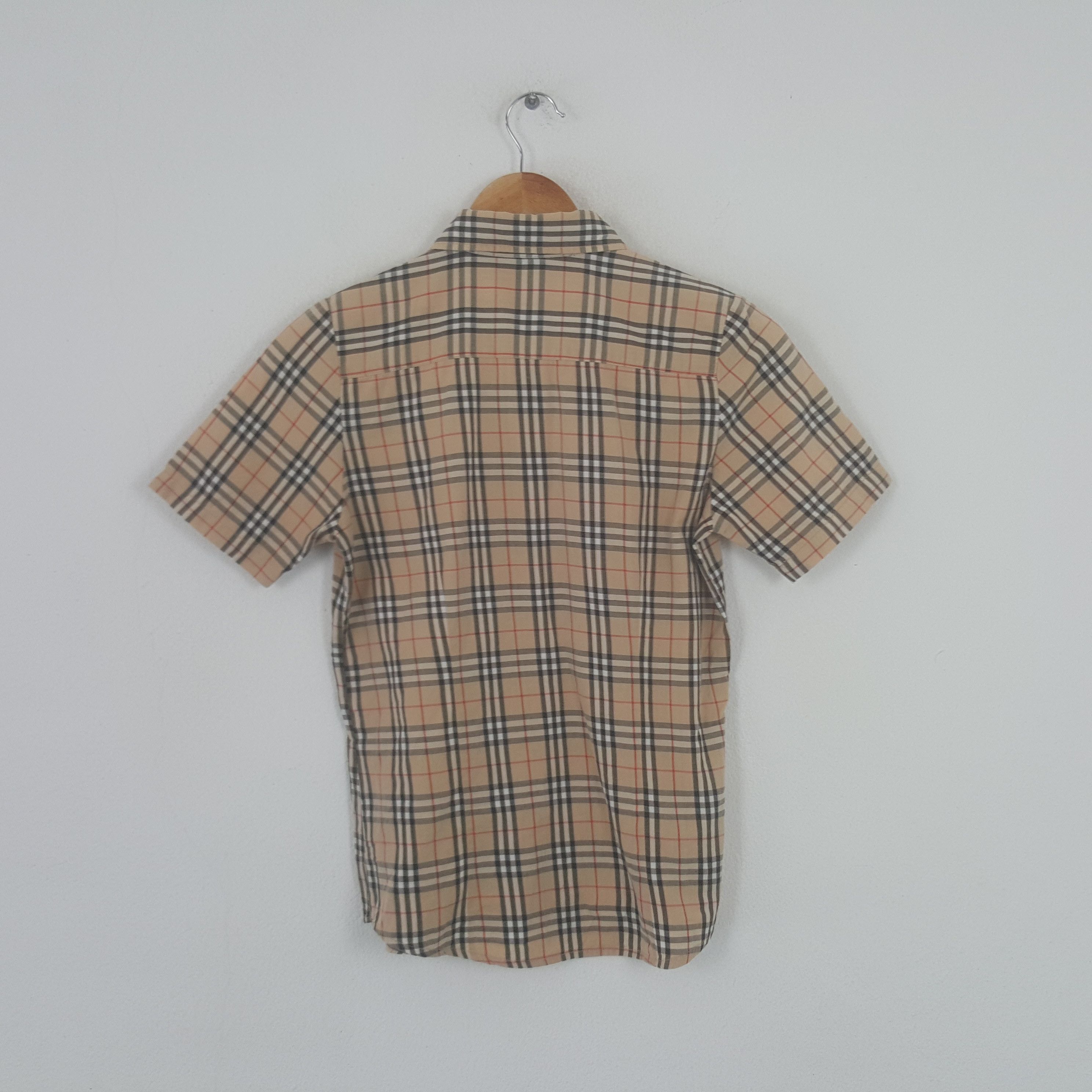 Vintage Burberry London Nova Check Shirt Button Up