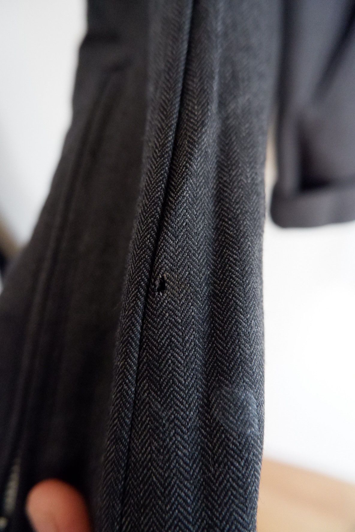 Taishi Nobukuni Vintage Taishi Nobukuni Wool Cupro Biker Belted Jacket Size US M / EU 48-50 / 2 - 7 Thumbnail