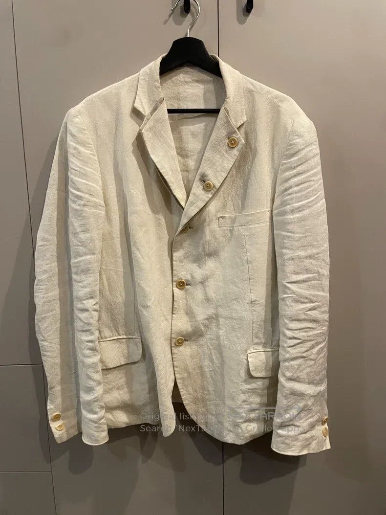 Yohji Yamamoto Yohji Yamamoto 2007 SS Double Collar Blazer jacket Size US M / EU 48-50 / 2 - 1 Thumbnail
