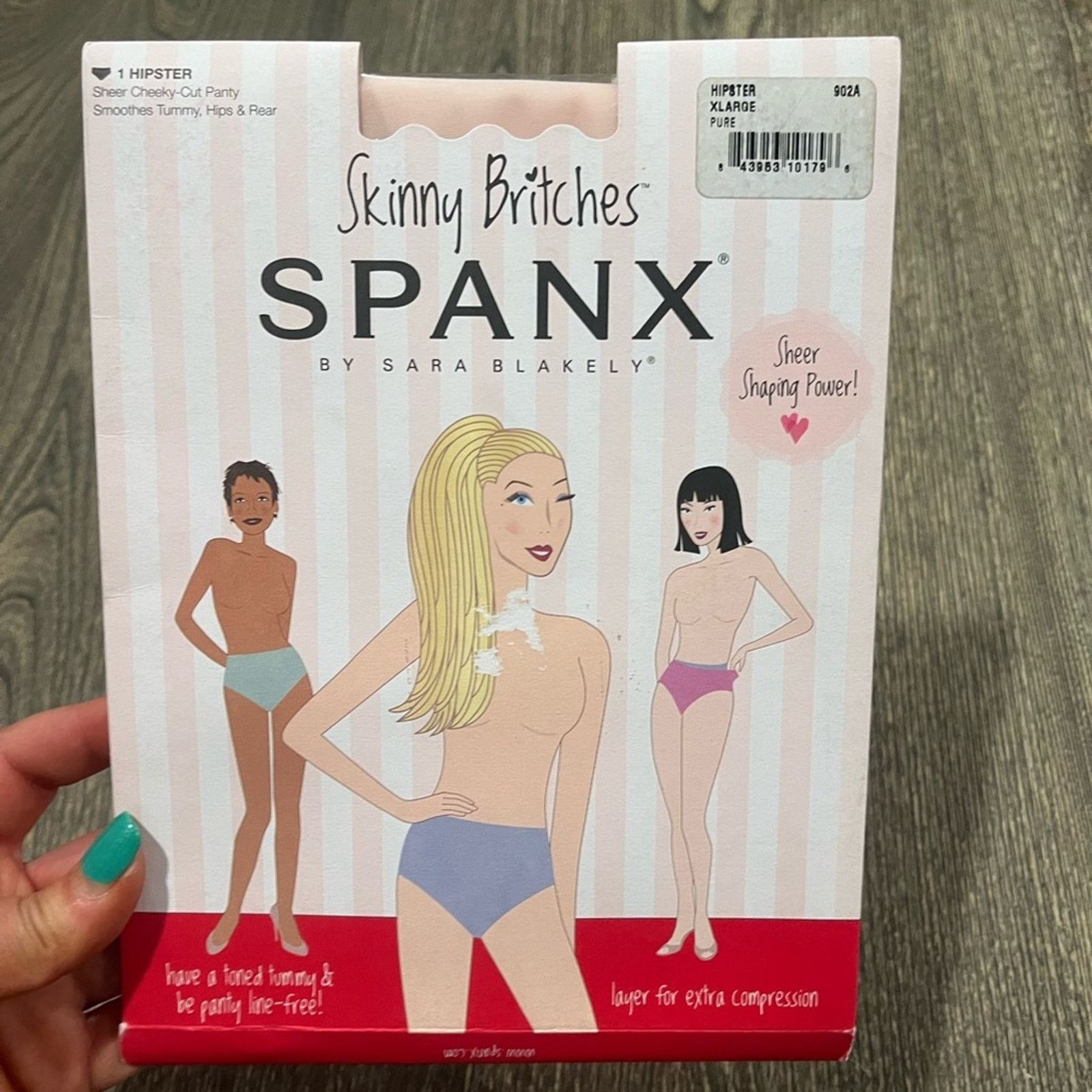 Spanx NWT Spanx Skinny Sheer Shaping Hipster Panty Pure Size XL Size 36" / US 14 / IT 50 - 1 Thumbnail