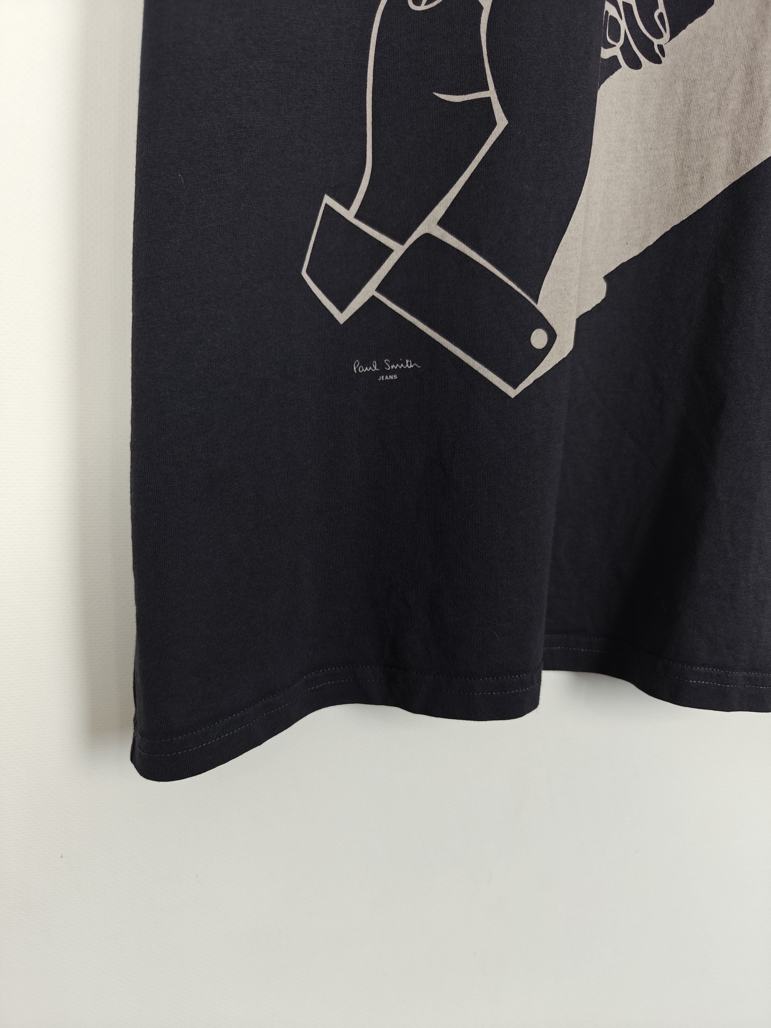 Paul Smith Paul Smith T-Shirt Print Tee Gray size L Size US L / EU 52-54 / 3 - 4 Thumbnail