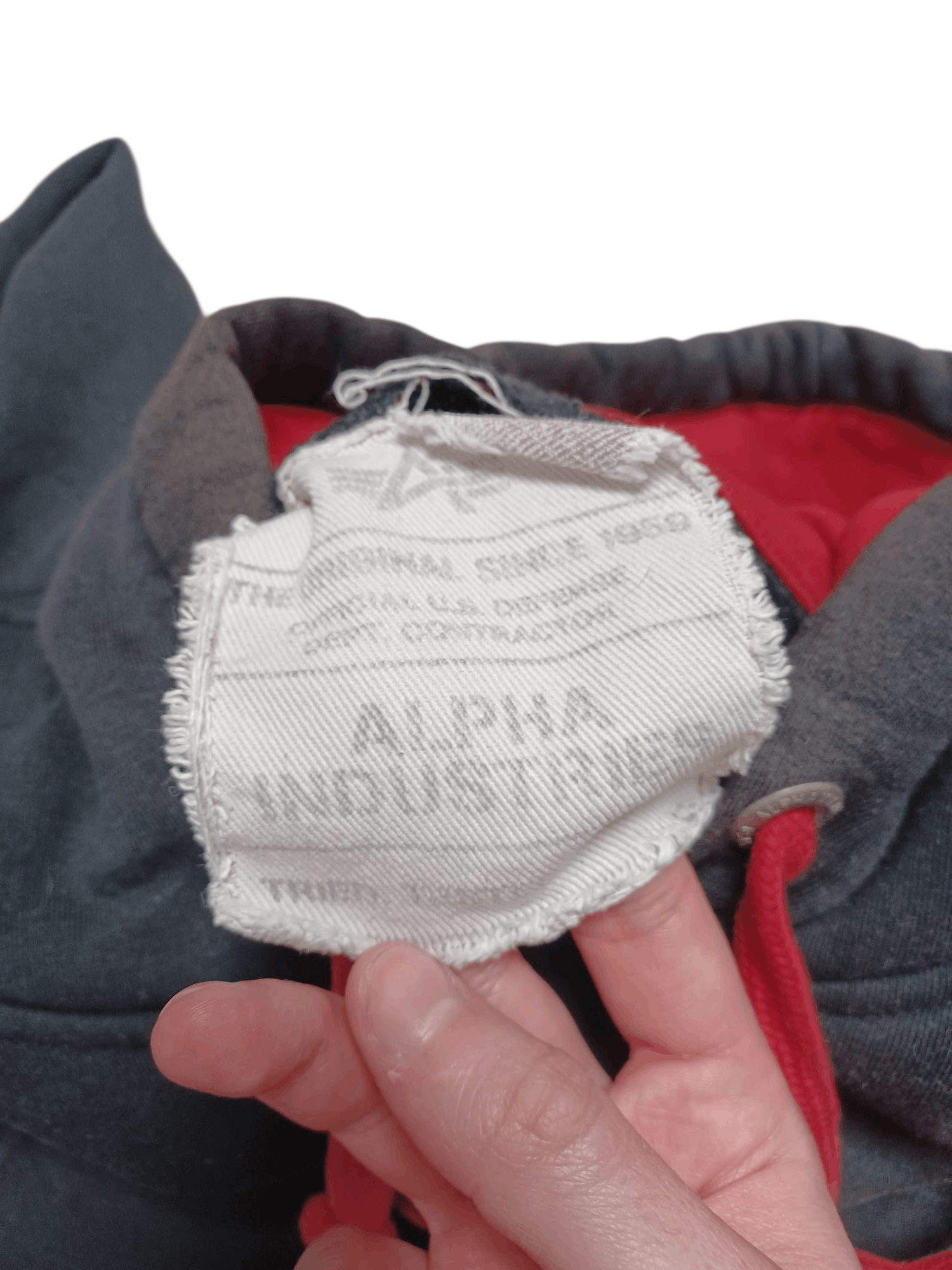 Alpha Industries ALPHA INDUSTRIES VINTAGE BIGLOGO HOODIE MILITARY US ARMY Size US L / EU 52-54 / 3 - 4 Thumbnail