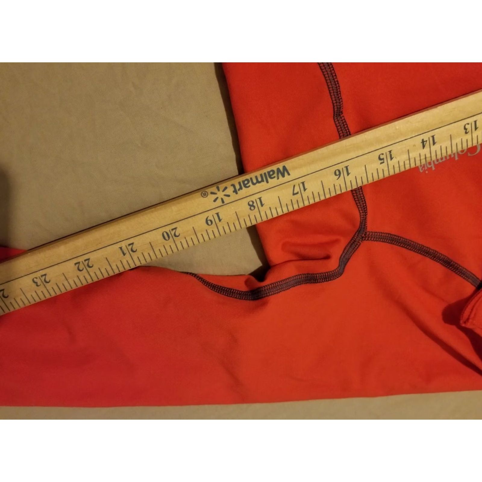 Vintage Columbia Sportswear Shirt Mens S Small Orange Athletic Zip T-Shirt Size US S / EU 44-46 / 1 - 4 Thumbnail