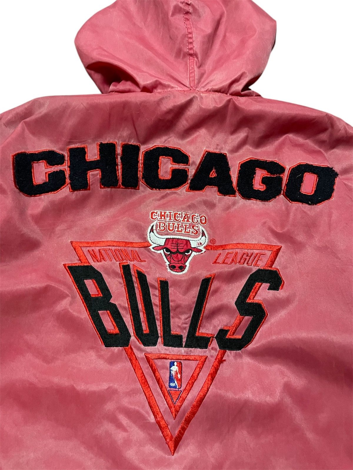NBA Vintage Rare Chicago Bulls Jacket Size US L / EU 52-54 / 3 - 3 Thumbnail