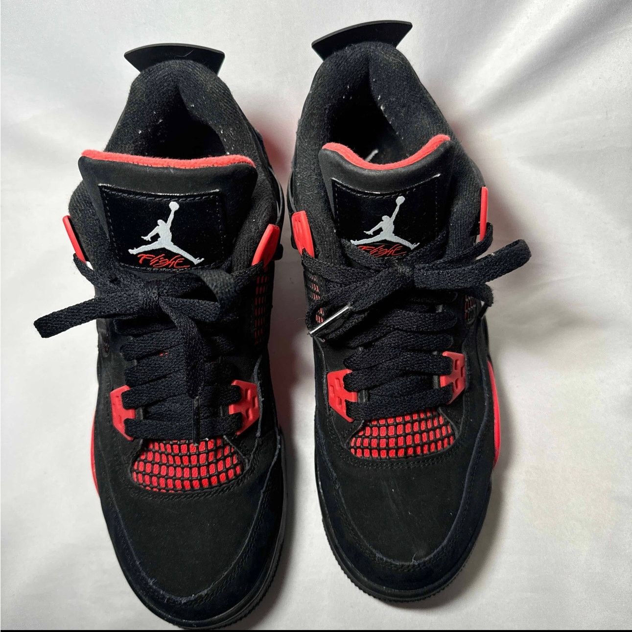 Jordan Brand × Nike Size 6.5 Nike Air Jordan 4 Retro GS Red Thunder Men's Shoes Size US 6.5 / EU 39-40 - 4 Thumbnail