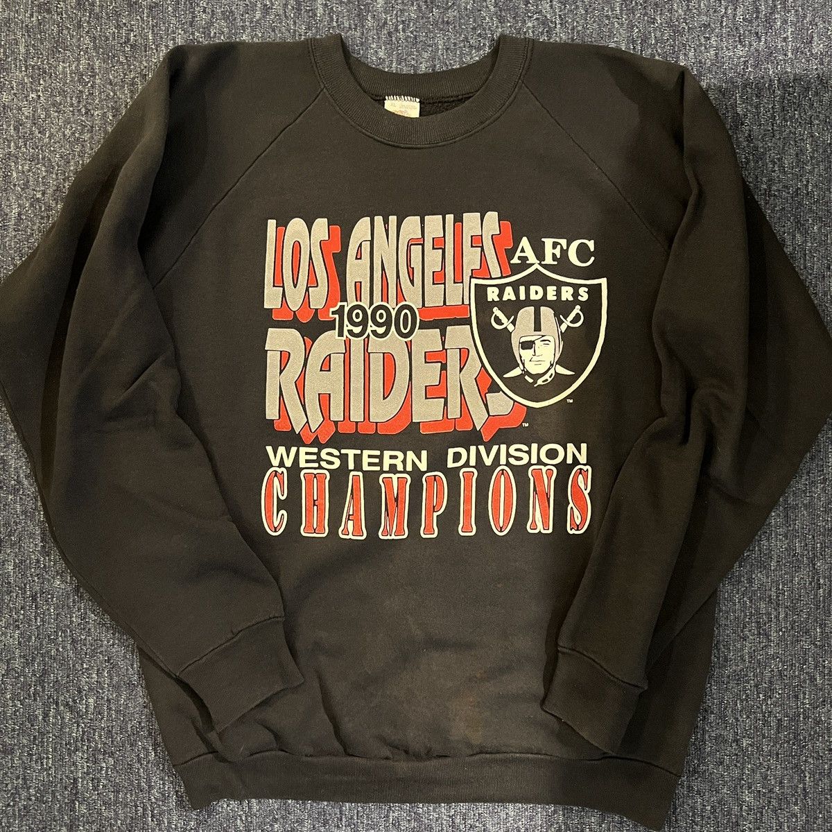 Other Vintage 90s Los Angeles Raiders Sweatshirt Size US XL / EU 56 / 4 - 1 Thumbnail