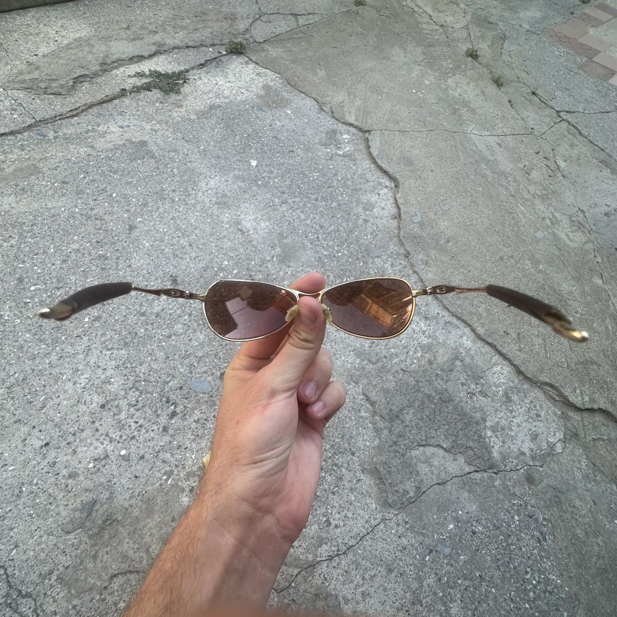 Oakley 2006 Oakley Crosshair S Gold Sport sunglasses vintage 00 Size ONE SIZE - 17 Thumbnail