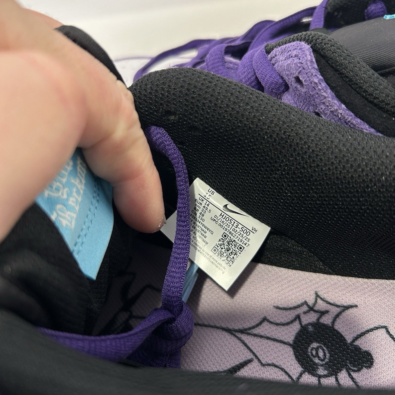 Nike Hayley Wilson x Nike SB Dunk Low “Court Purple” Size US 15 / EU 48 - 6 Thumbnail