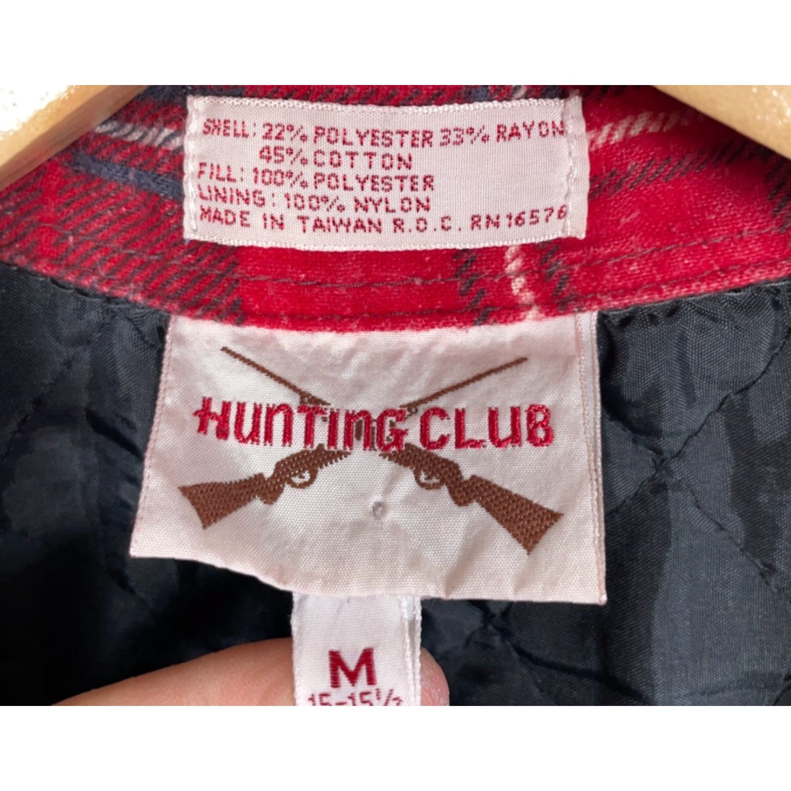 Vintage VINTAGE Hunting Club Flannel Shirt Jacket Mens M Red Plaid Pearl Snap Shacket Size US M / EU 48-50 / 2 - 4 Thumbnail