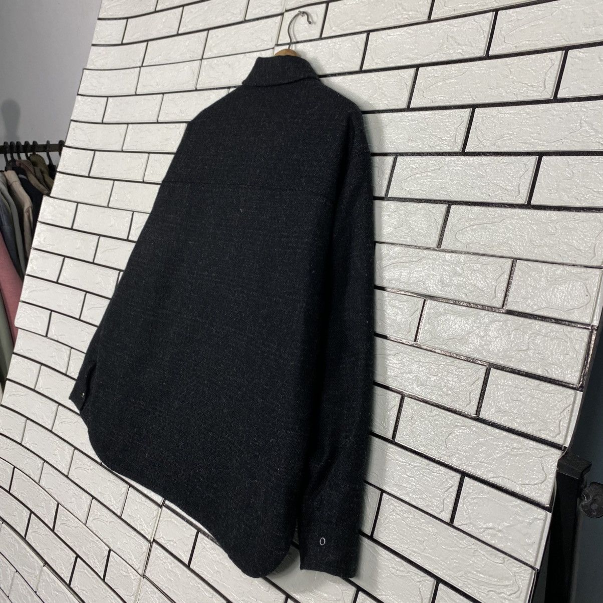 Japanese Brand Beauty & Youth United Arrow Wool Chore Jacket Issey Miyake Size US XL / EU 56 / 4 - 11 Thumbnail