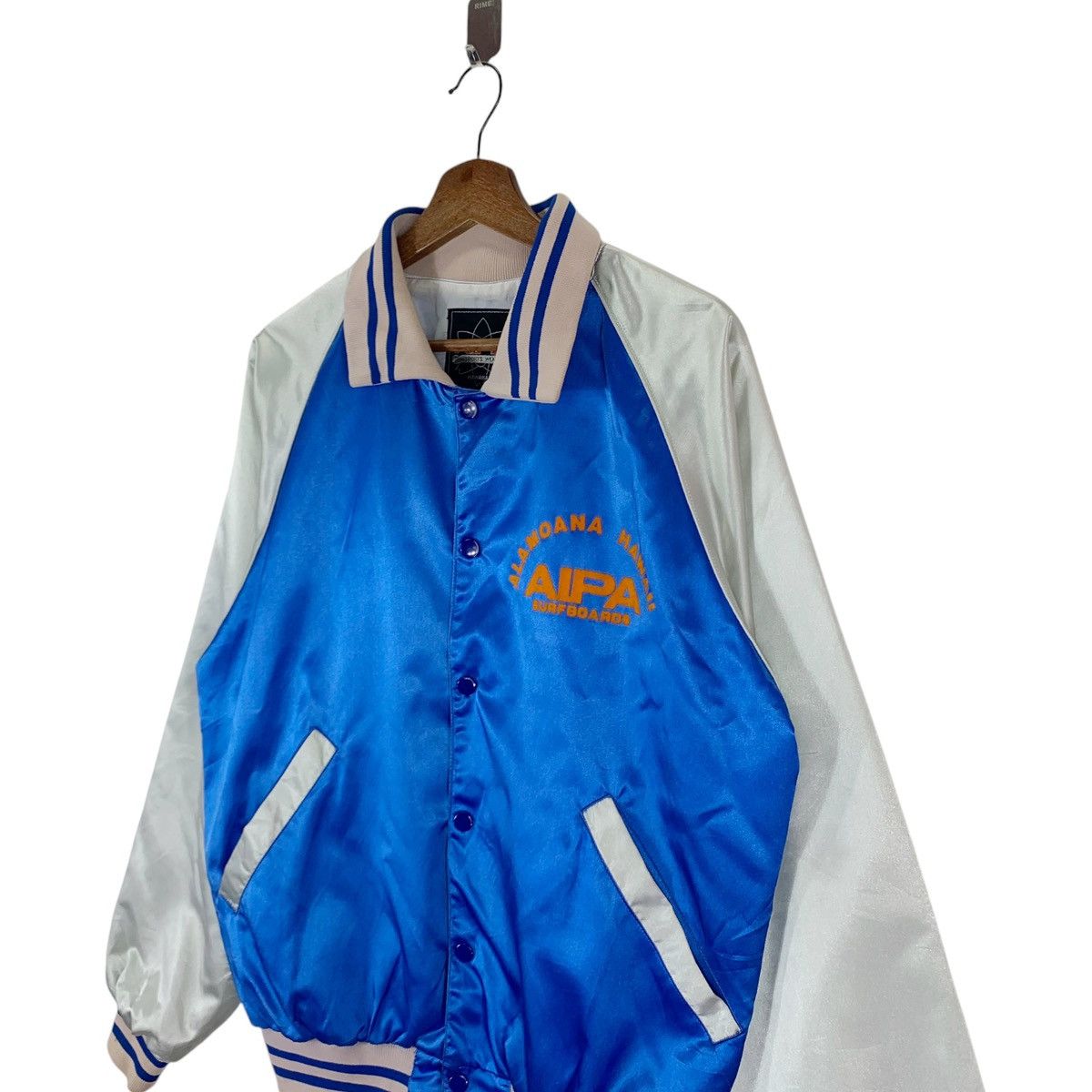 Vintage VINTAGE AIPA SURFBOARD SATIN VARSITY JACKET Size US L / EU 52-54 / 3 - 6 Thumbnail