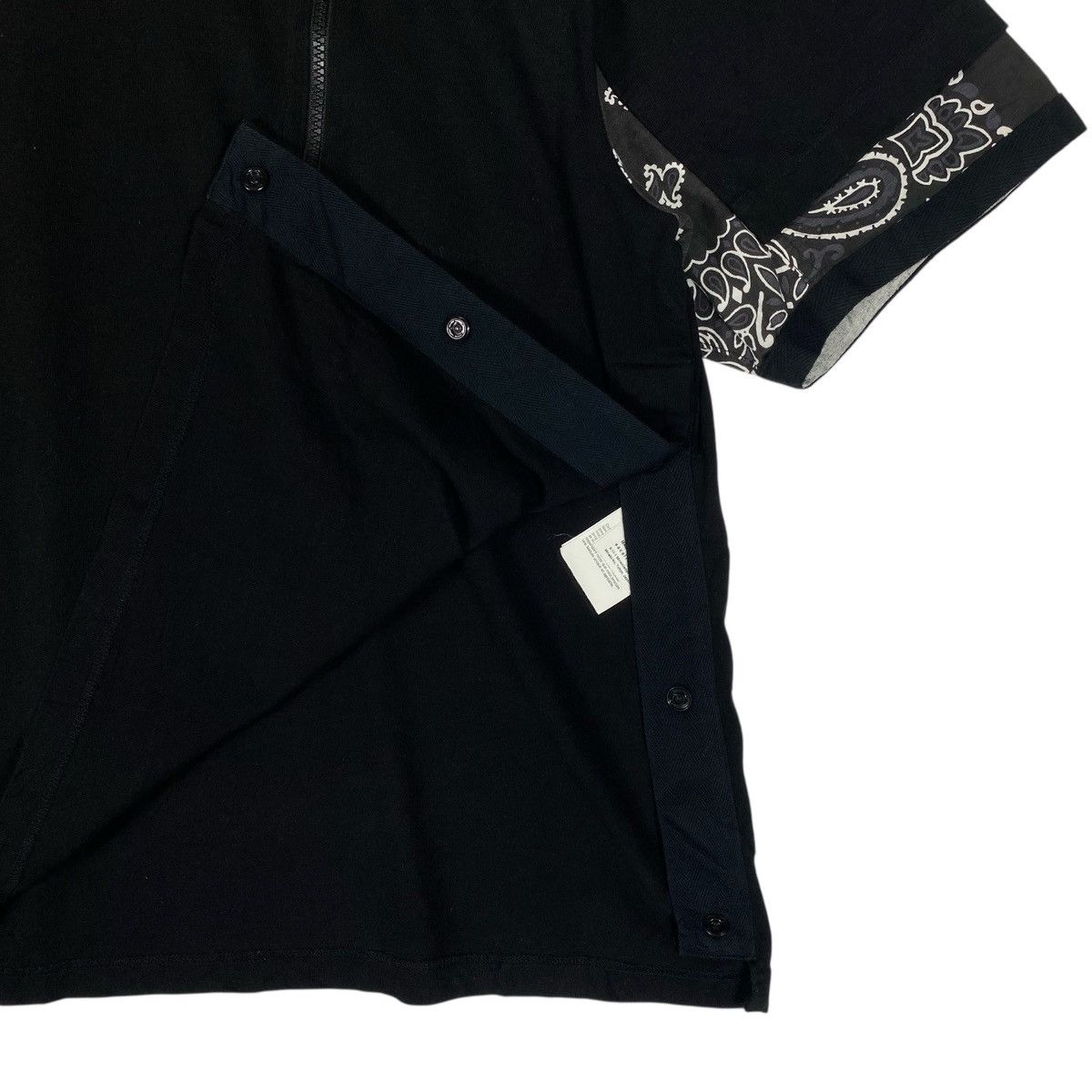 Sacai Sacai SS22 Bandana Pocket T Shirt Size US M / EU 48-50 / 2 - 6 Thumbnail