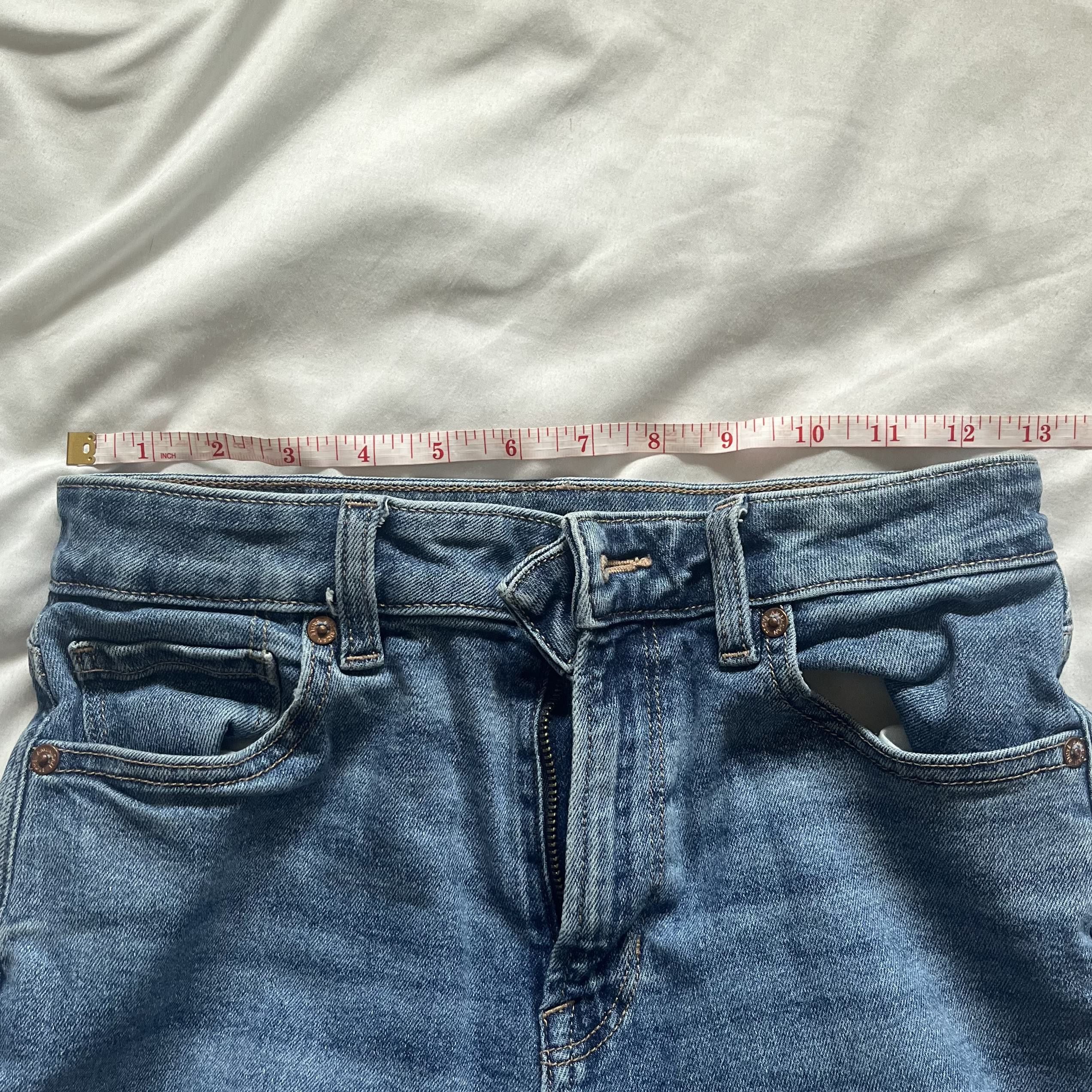 American Eagle Outfitters American Eagle Stretch Blue Jeans “Mom Jean” Size 25" / US 0 / IT 36 - 8 Thumbnail