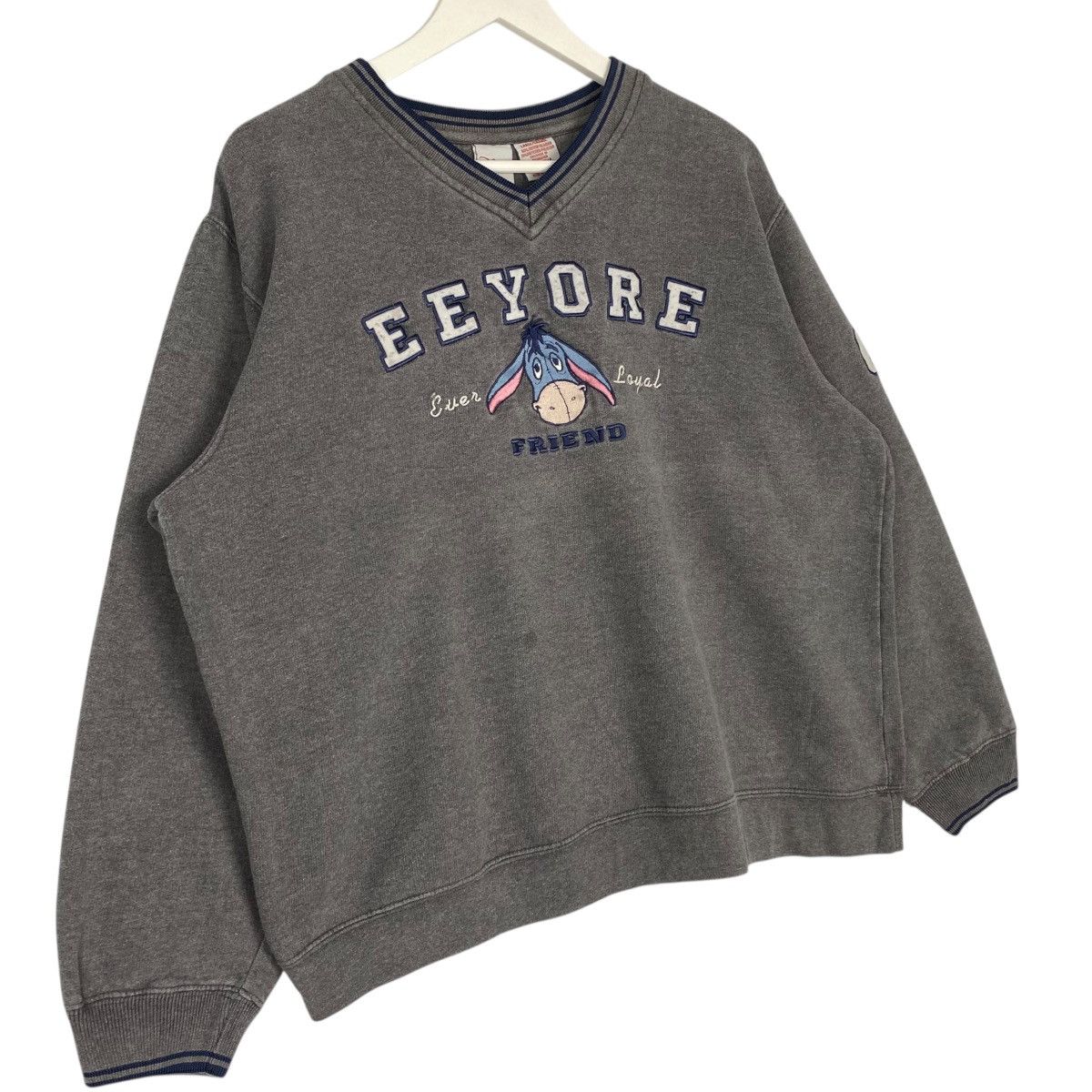 Vintage Vintage Disney Characte Eeyore Winnie Sweatshirt Grey Size M Size M / US 6-8 / IT 42-44 - 3 Thumbnail