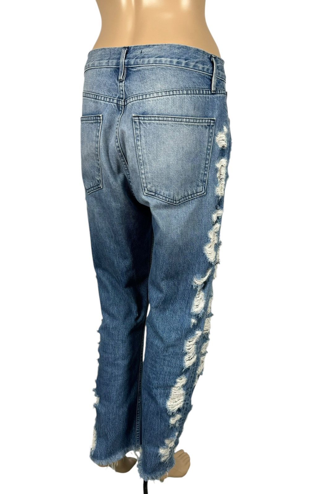 3x1 3x1 NYC Destroyed Boyfriend Jeans size 27 Size 27" / US 4 / IT 40 - 7 Thumbnail