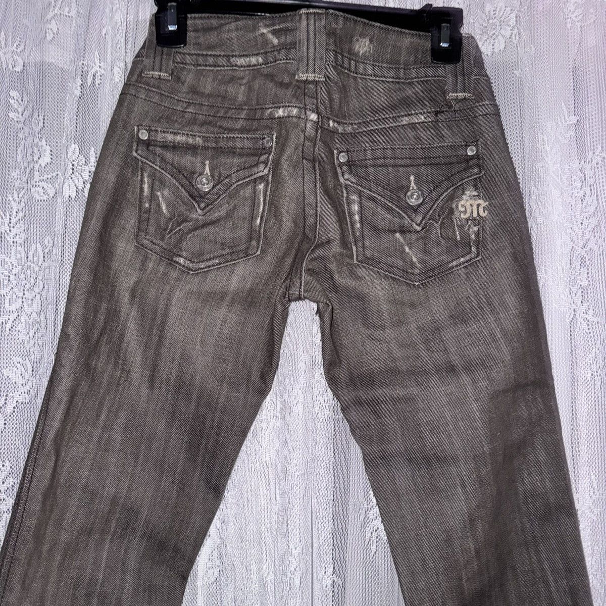Miss Me Vintage Gray Low waisted Miss Mes Size 26" / US 2 / IT 38 - 4 Thumbnail