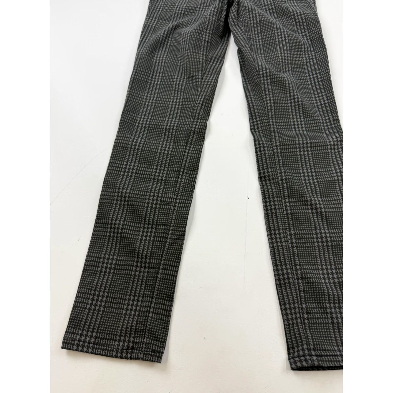 Vintage Adriano Goldschmied Jeans Womens 24R Gray Check Mid Rise Prima Ankle Stretch Jeans Women Gray Check Slim Rise Mid 5-Pocket Denim Casual Everyday Size 42" / US 20 - 3 Thumbnail