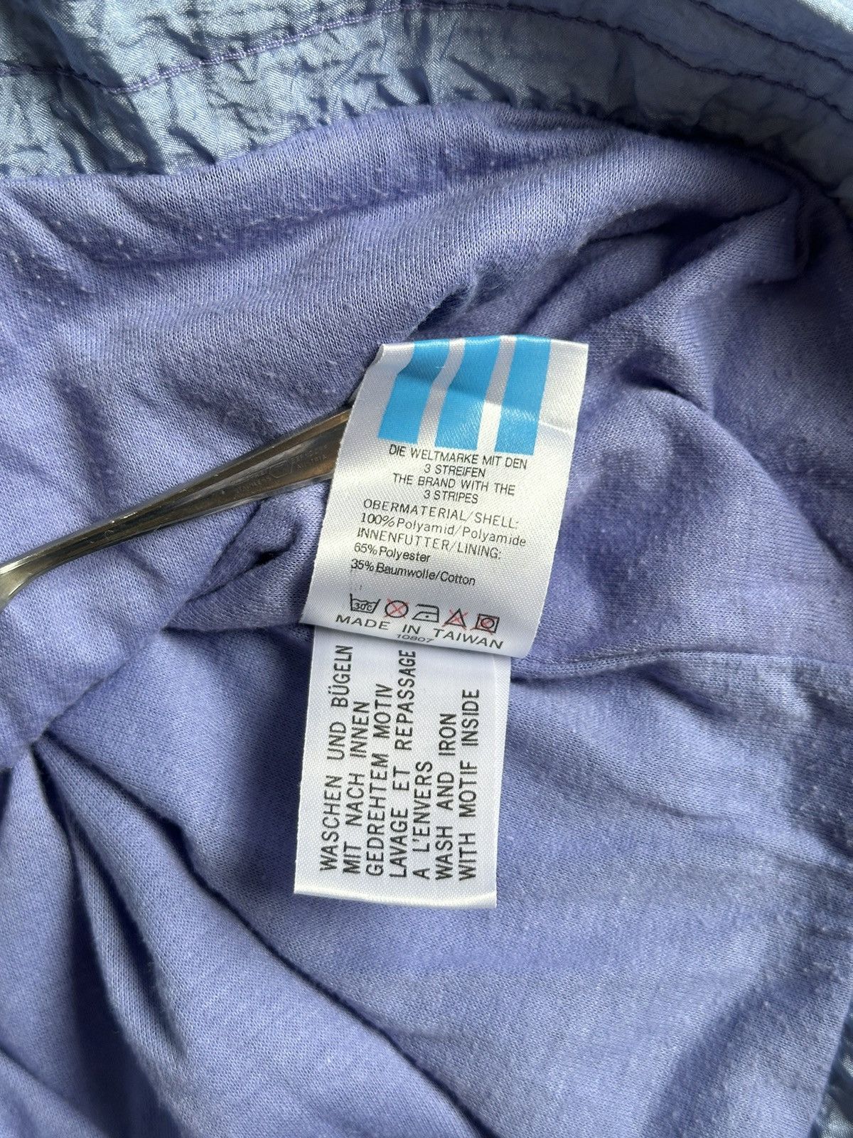 Adidas Vintage 80s Adidas Nylon Tracksuit Jacket Pants Size M Size US M / EU 48-50 / 2 - 13 Thumbnail