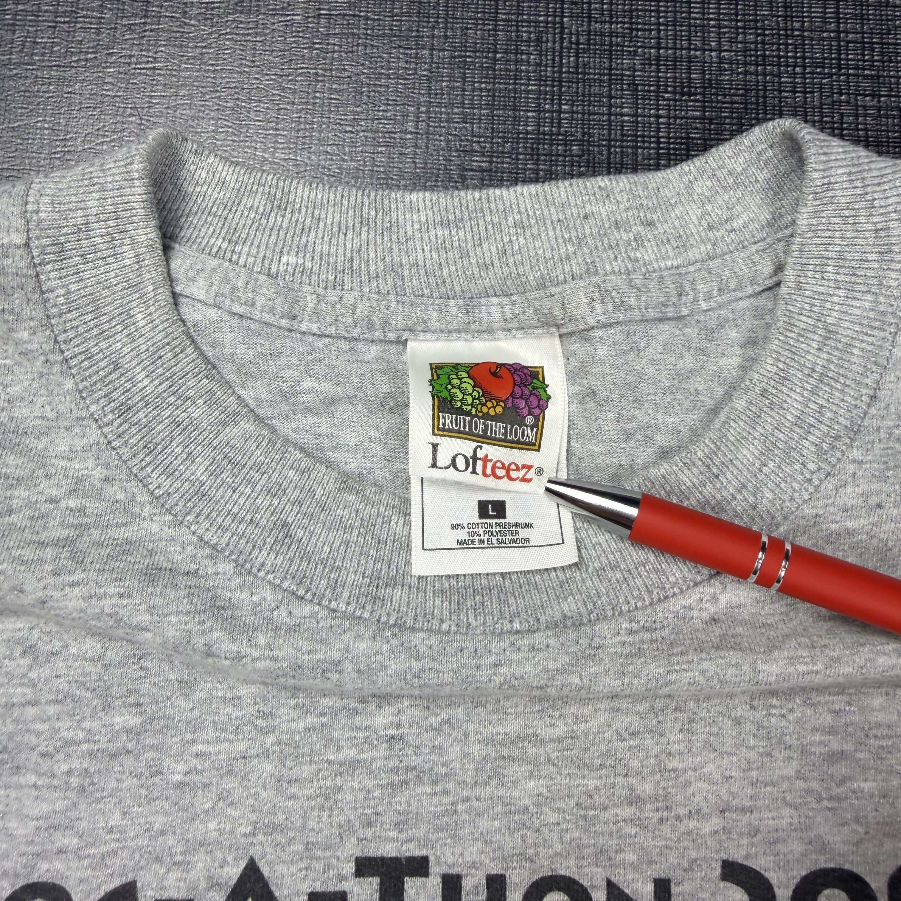Vintage Vintage 2001 Fruit of the Loom Dog-A-Thon Tee T-Shirt Large Size US L / EU 52-54 / 3 - 6 Thumbnail