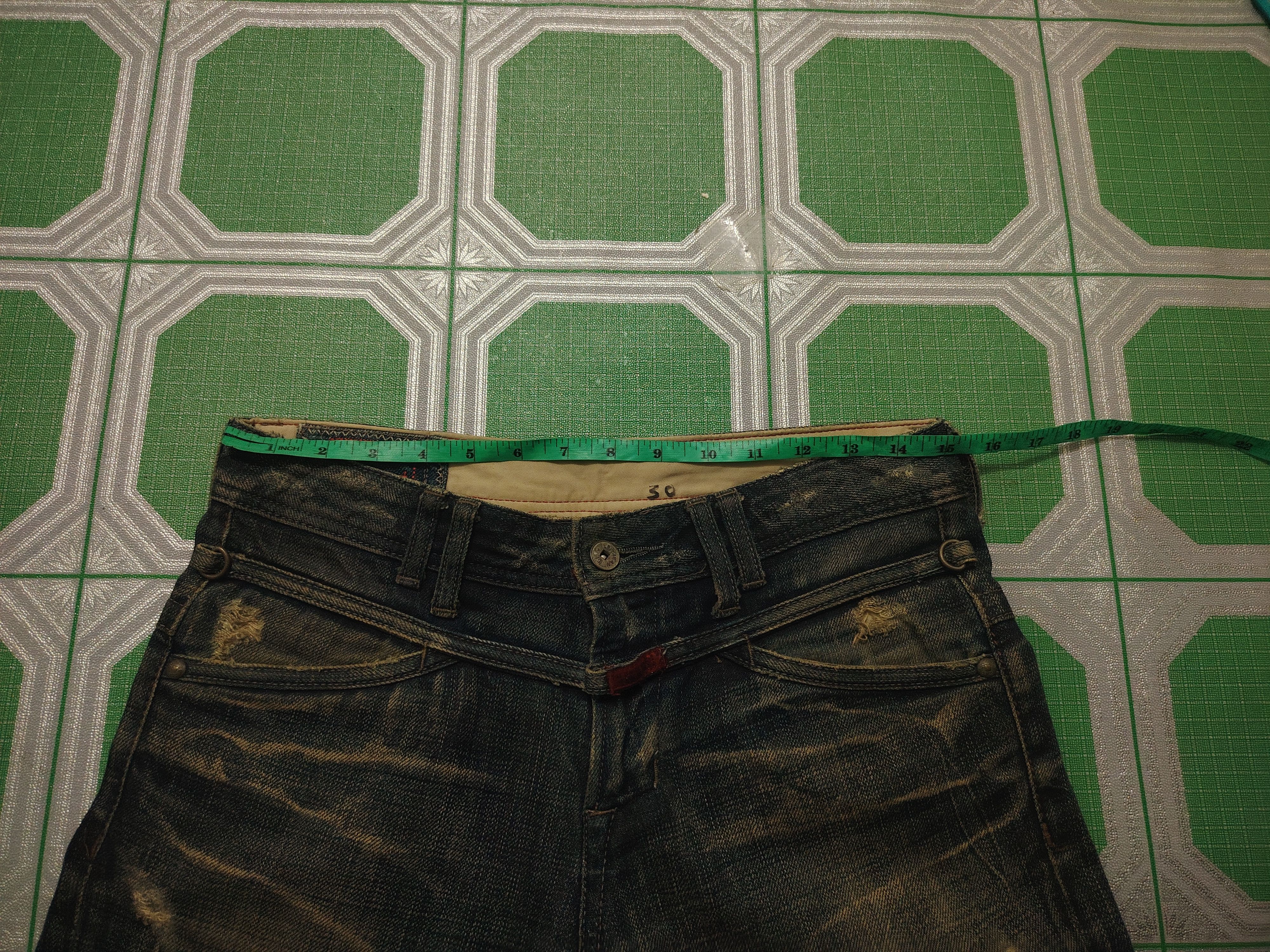 Marithe + Francois Girbaud Rare!!! Le Jean De Marithe Francois Girbaud disstress jeans Size US 30 / EU 46 - 22 Thumbnail
