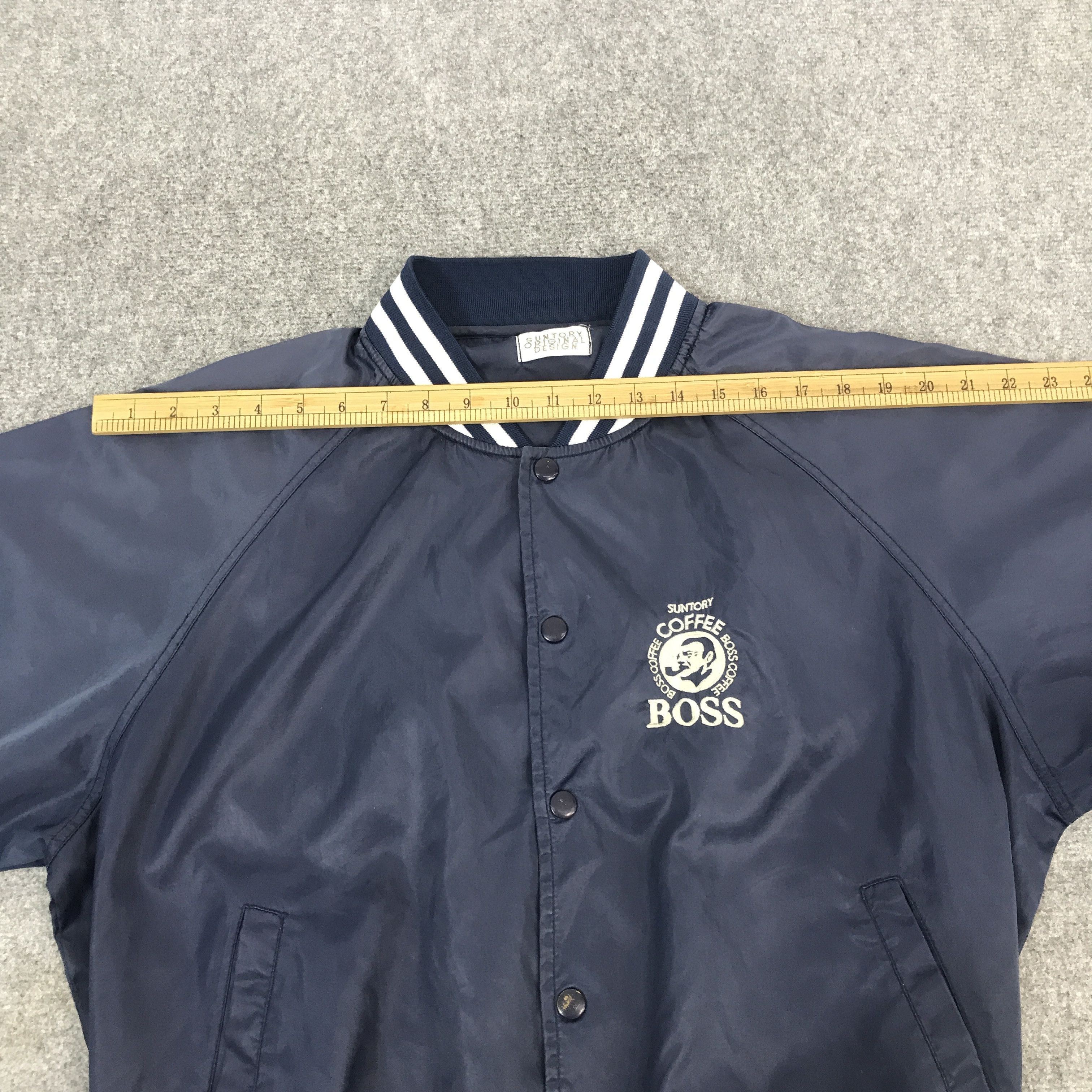 Japanese Brand Vtg suntory coffee boss snap button jacket Size US XL / EU 56 / 4 - 5 Thumbnail