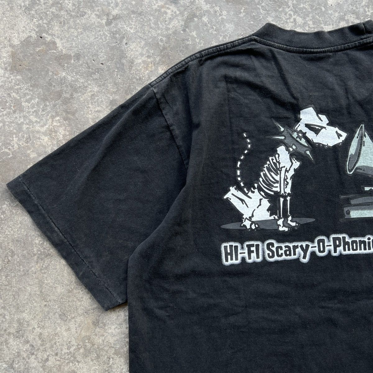 Vintage Vintage Misfits Record Hi-FI Scary-O-Phonic Sound Band Tees Size US L / EU 52-54 / 3 - 10 Thumbnail