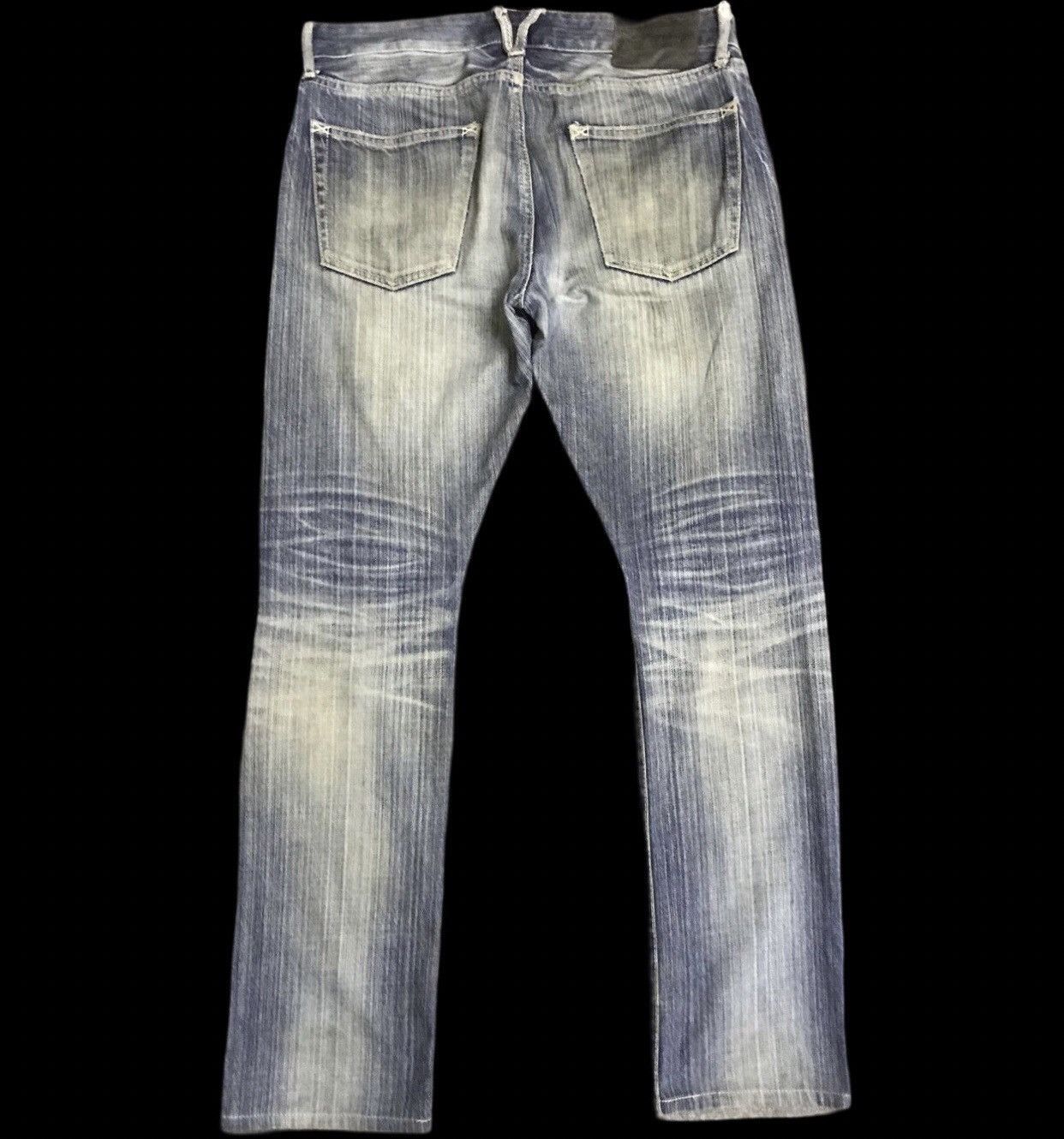 Japanese Brand D151 VANQUISH TOKYO Biker Jeans Size US 33 - 2 Thumbnail