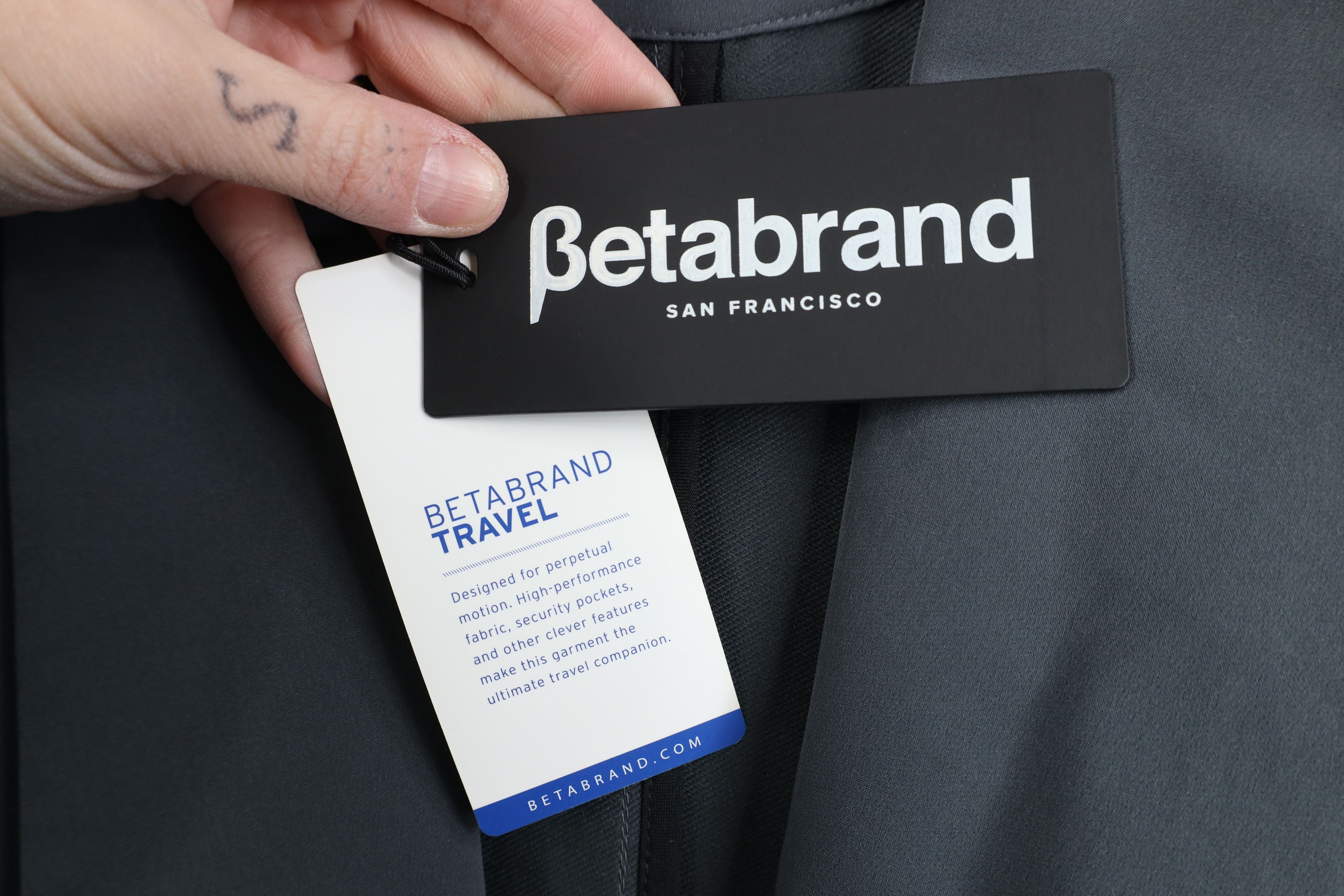 Betabrand New Betabrand Longline Button Blazer Travel Jacket Coat Size M / US 6-8 / IT 42-44 - 8 Thumbnail