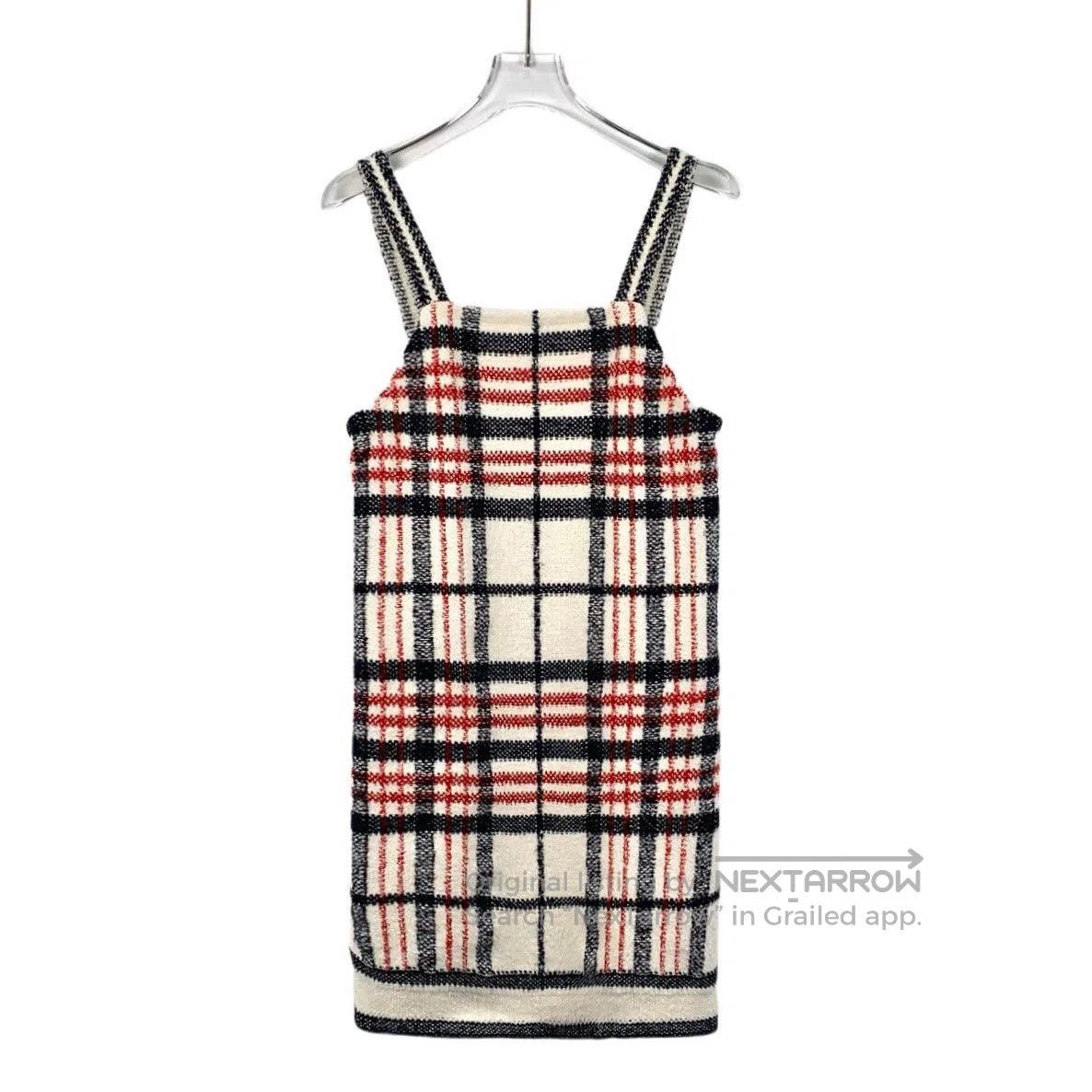 Dior dior color-block plaid knit dress. Size US 34 / EU 50 - 1 Thumbnail