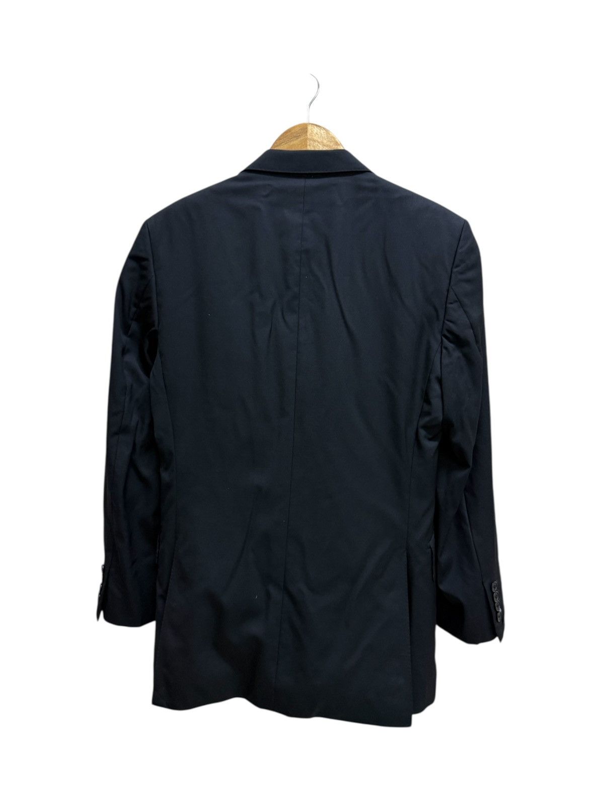 Burberry Burberry Super 120s Monogram Lined Black Blazer Coat Size US S / EU 44-46 / 1 - 2 Thumbnail