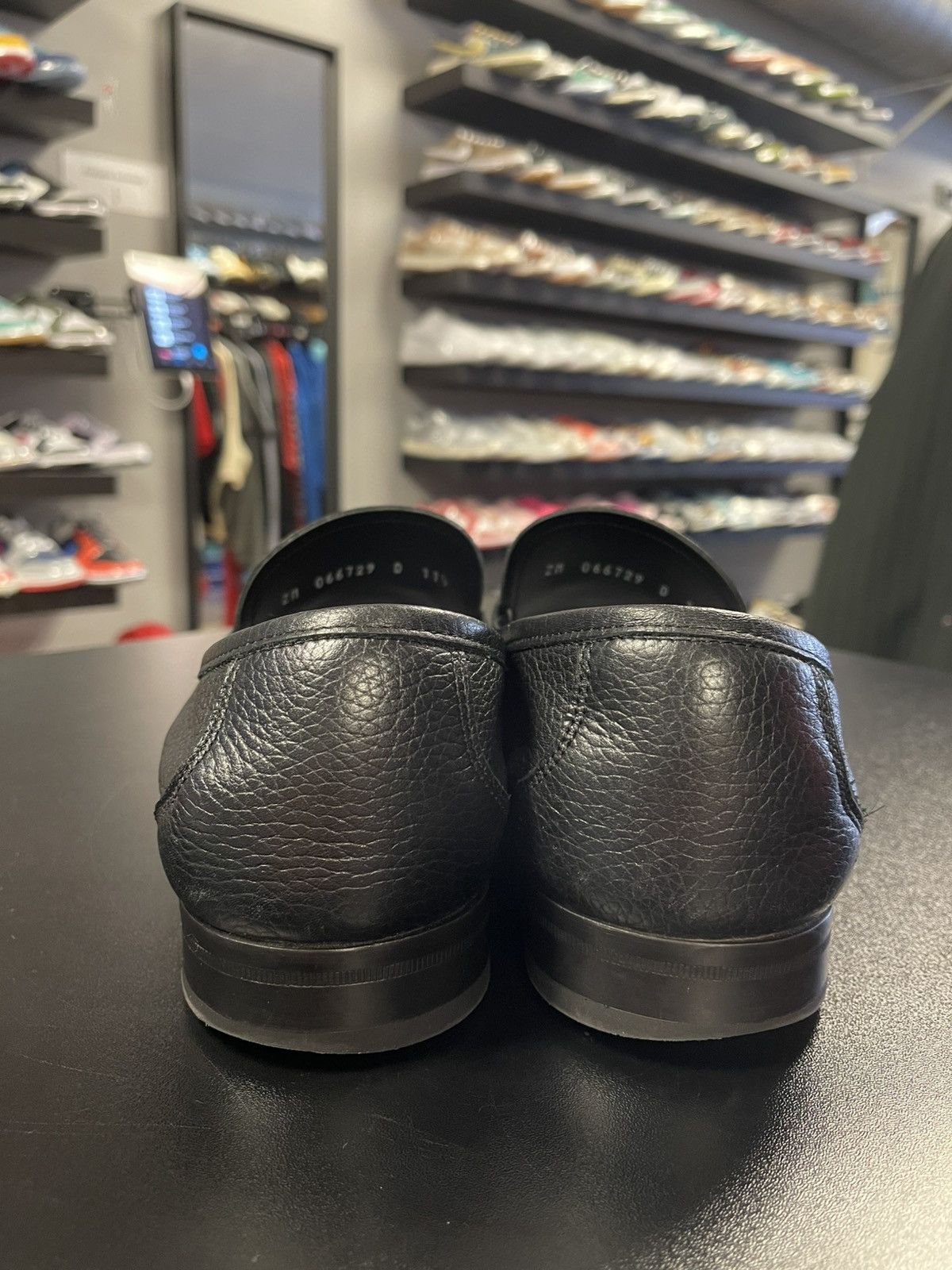 Salvatore Ferragamo Size 12.5 - Ferragamo Grandioso Calfskin Gancini Loafer Size US 12.5 / EU 45-46 - 6 Thumbnail