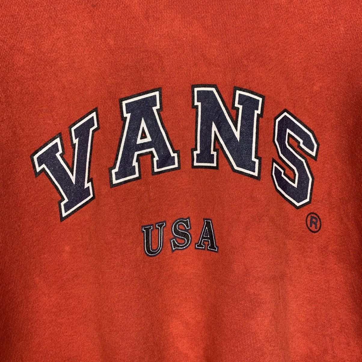 Vans Vintage 90s Vans USA Big Logo Sweatshirt Size US S / EU 44-46 / 1 - 10 Thumbnail