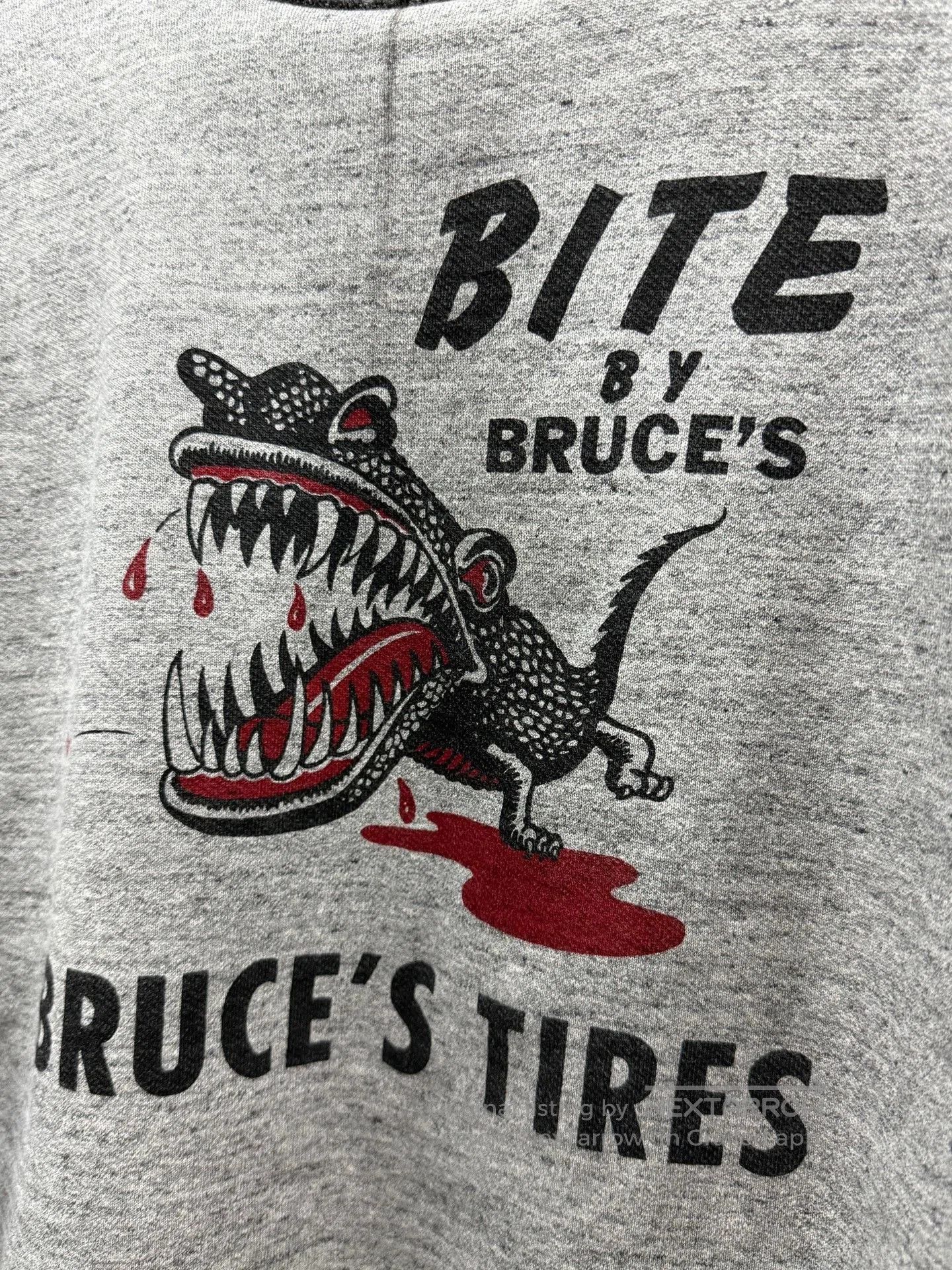 Freewheelers FREEWHEELERS Bruce's Tires Alligator Print Sweatshirt. Size US M / EU 48-50 / 2 - 9 Thumbnail