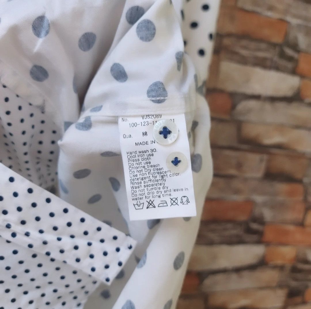 Vanquish Vanquish Polkadot Long Sleeve Button Shirt Size US S / EU 44-46 / 1 - 6 Thumbnail