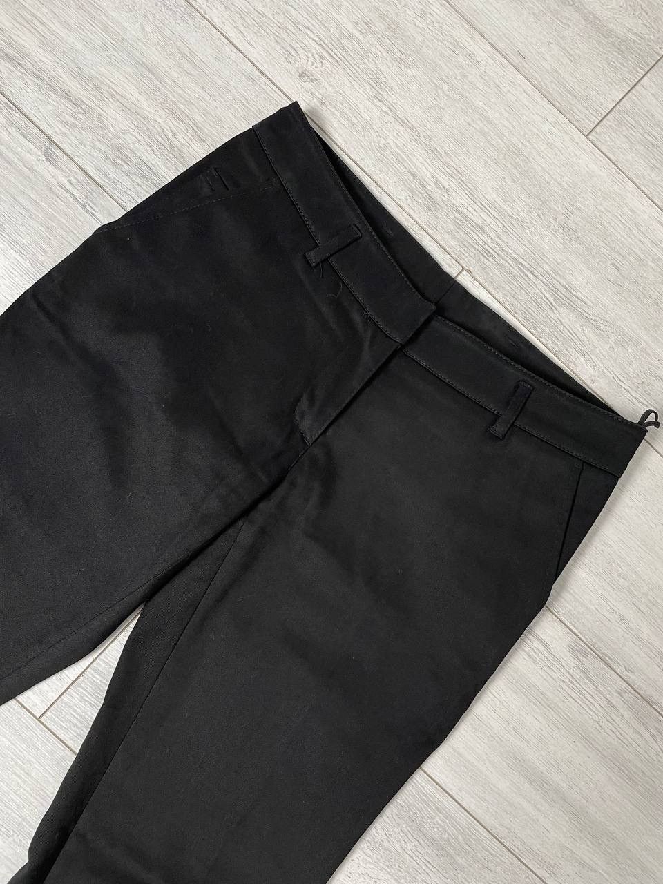 Prada Prada Black ( Tab Leather )bell-bottom Old money style Size US 36 / EU 52 - 8 Thumbnail