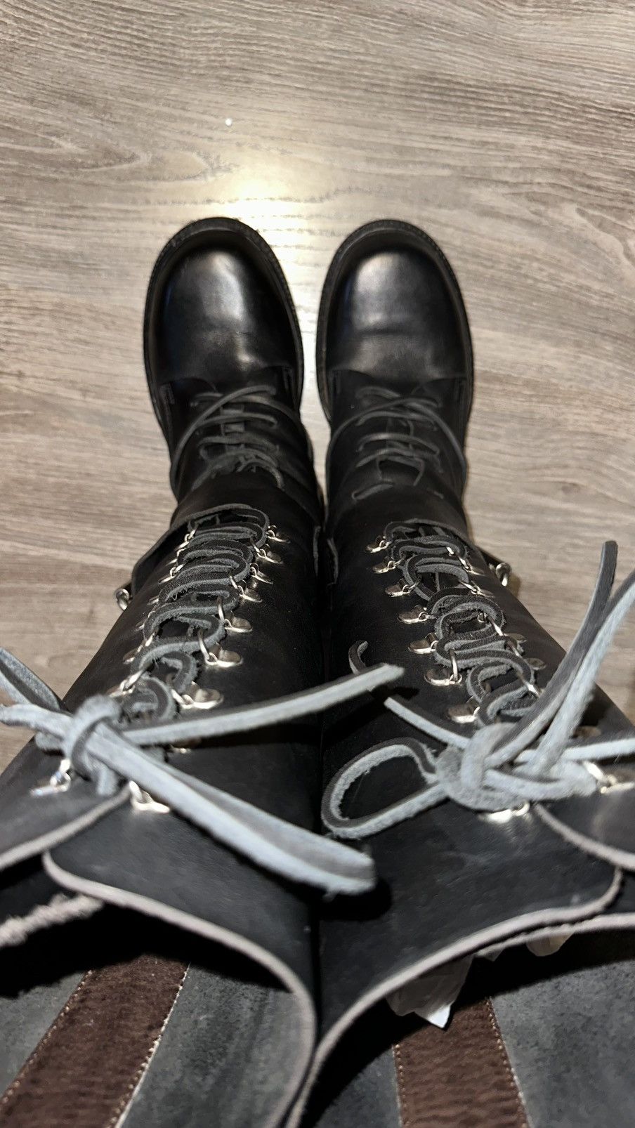 Dirk Bikkembergs Dirk Bikkemberg 90s Steel Hell Boots-ICONIC ARCHIVE GRAIL Size US 9 / EU 42 - 8 Thumbnail