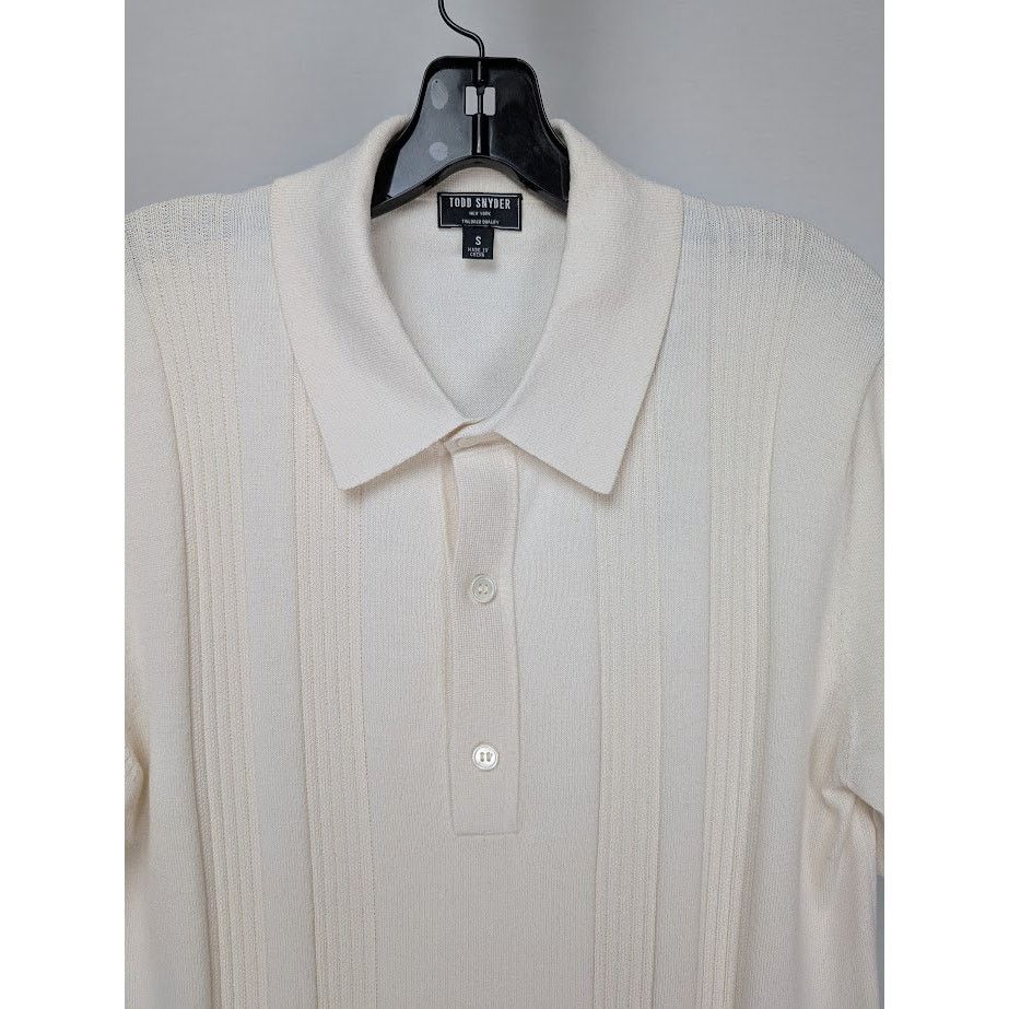 Todd Snyder o1rshd1 CC20 Polo Shirt in Bisque Size US S / EU 44-46 / 1 - 2 Thumbnail