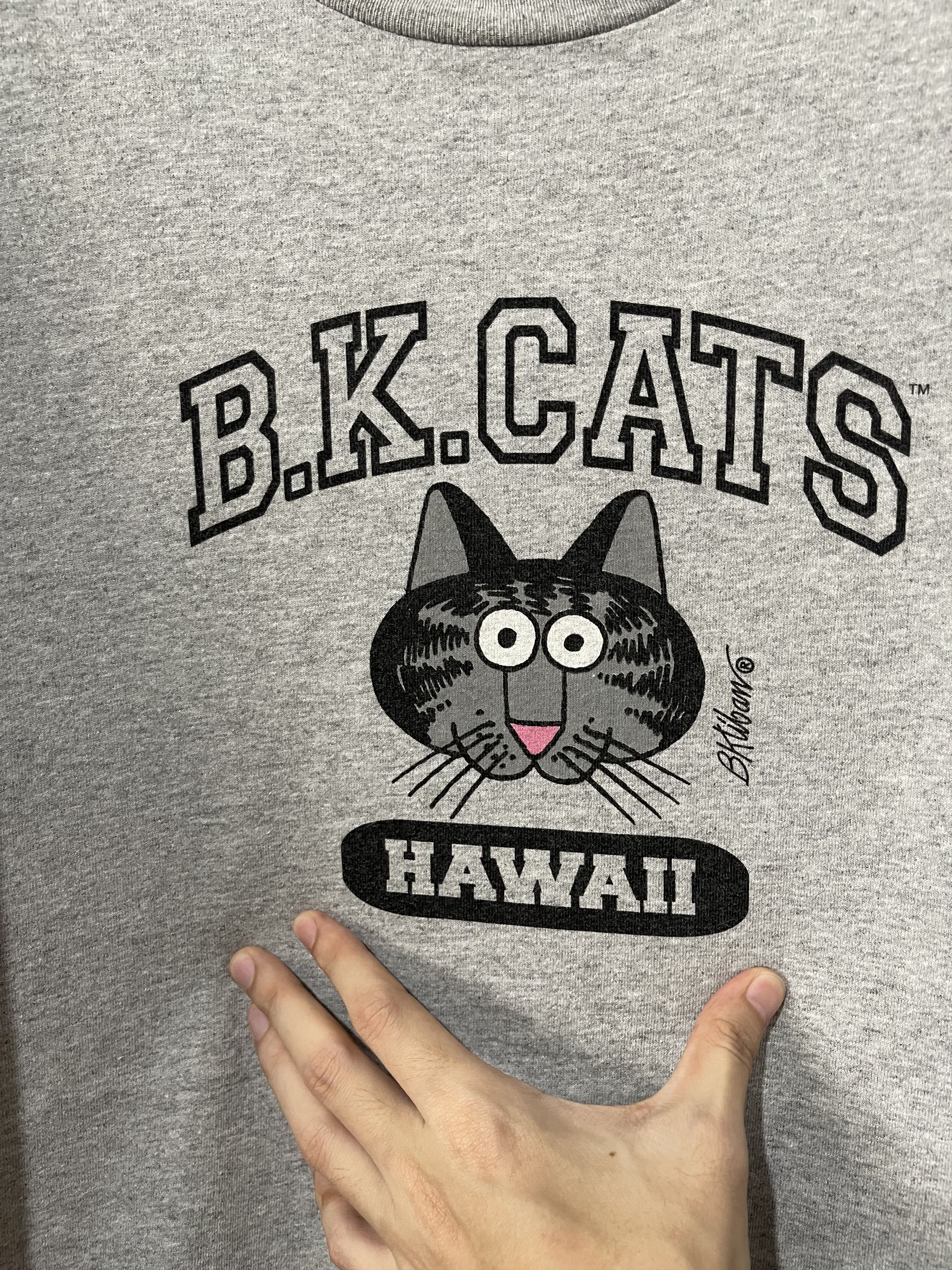 Vintage Vintage 90s BK Liban Cats Shirt Size US XL / EU 56 / 4 - 2 Thumbnail