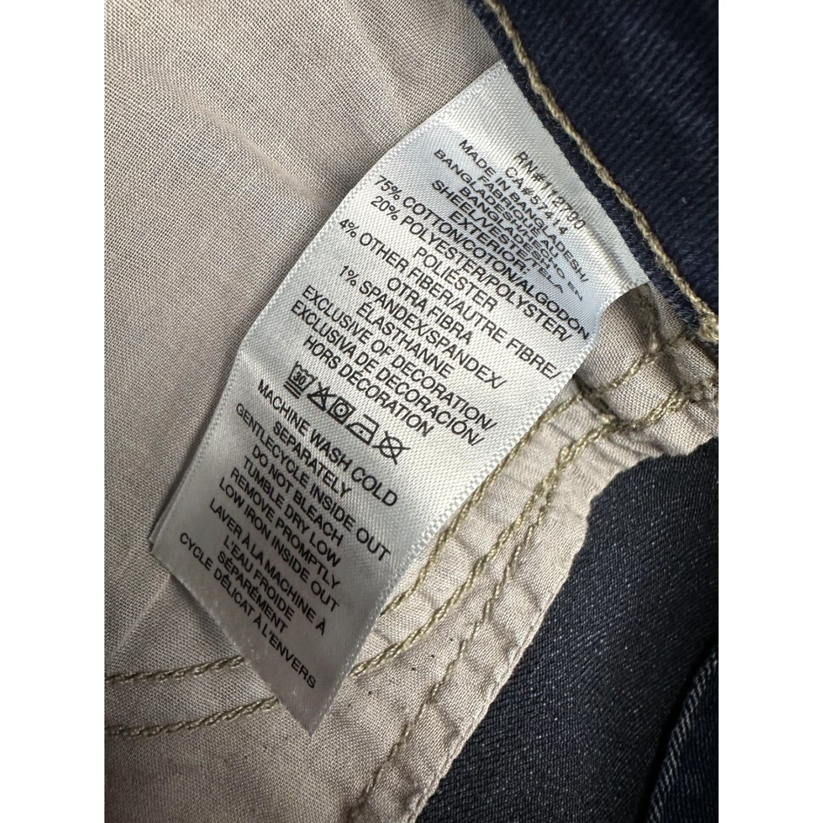 True Religion VINTAGE True Religion Becca Jeans Womens 34 Blue Medium Wash Mid Rise Bootcut Rhinestone Size 24" / US 00 / IT 34 - 5 Thumbnail
