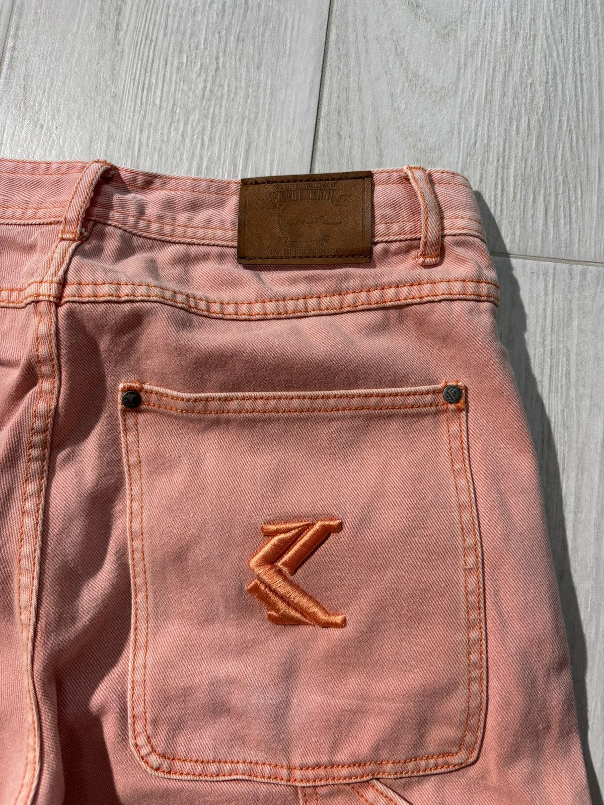 Karl Kani Karl Kani Jeans Cargo WorkWear Style Back Logo Size US 30 / EU 46 - 3 Thumbnail