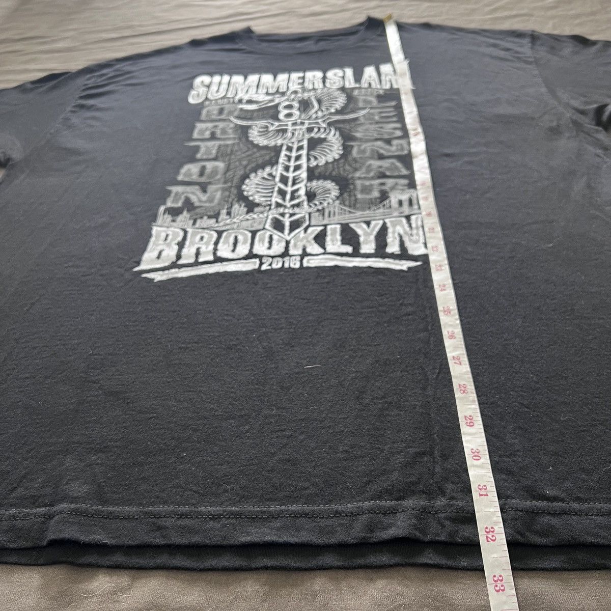 WWE WWE SummerSlam wrestling Promo Tee 2XL Size US XXL / EU 58 / 5 - 8 Thumbnail